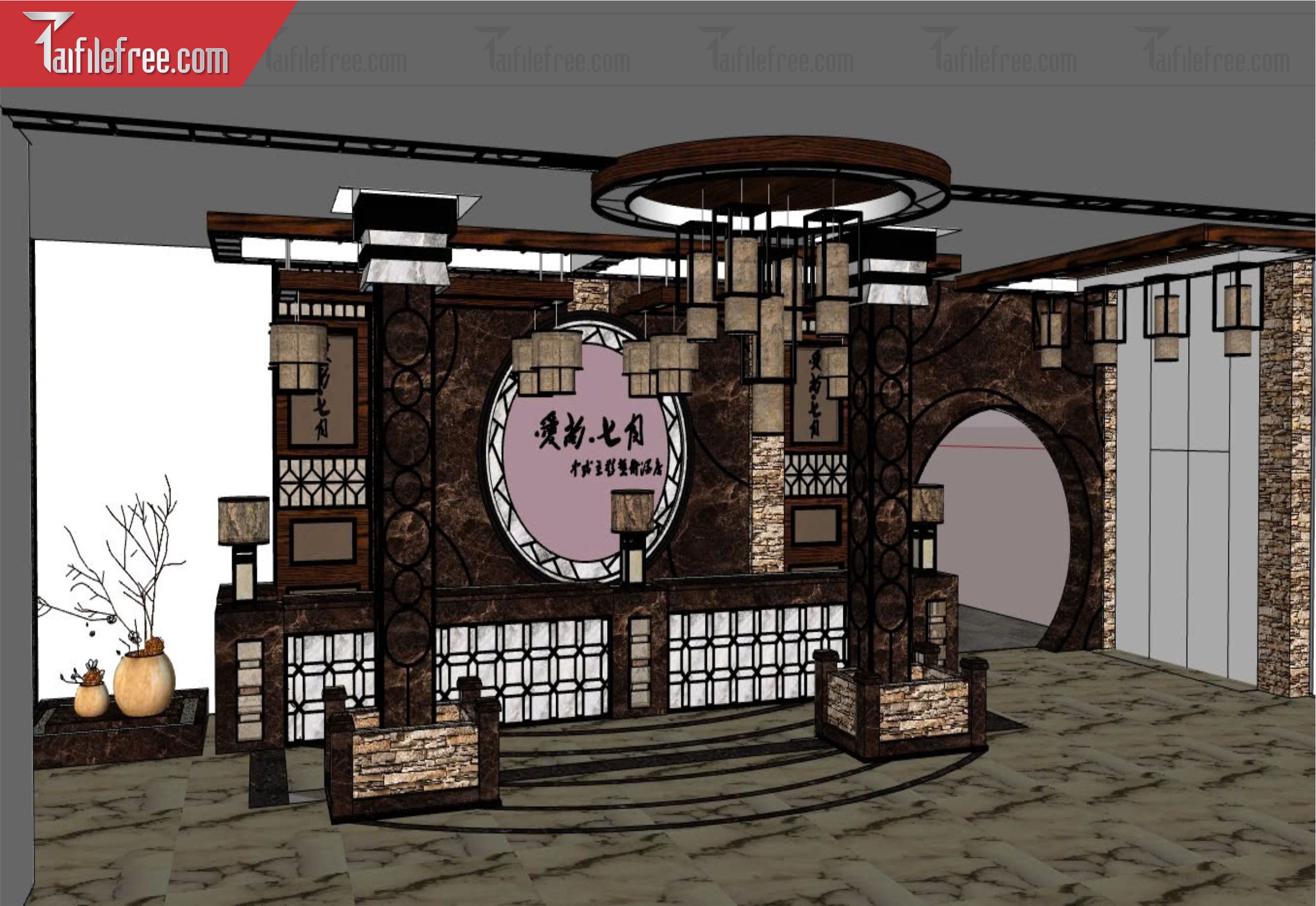 File 3D Sketchup Phòng Khách_SK584