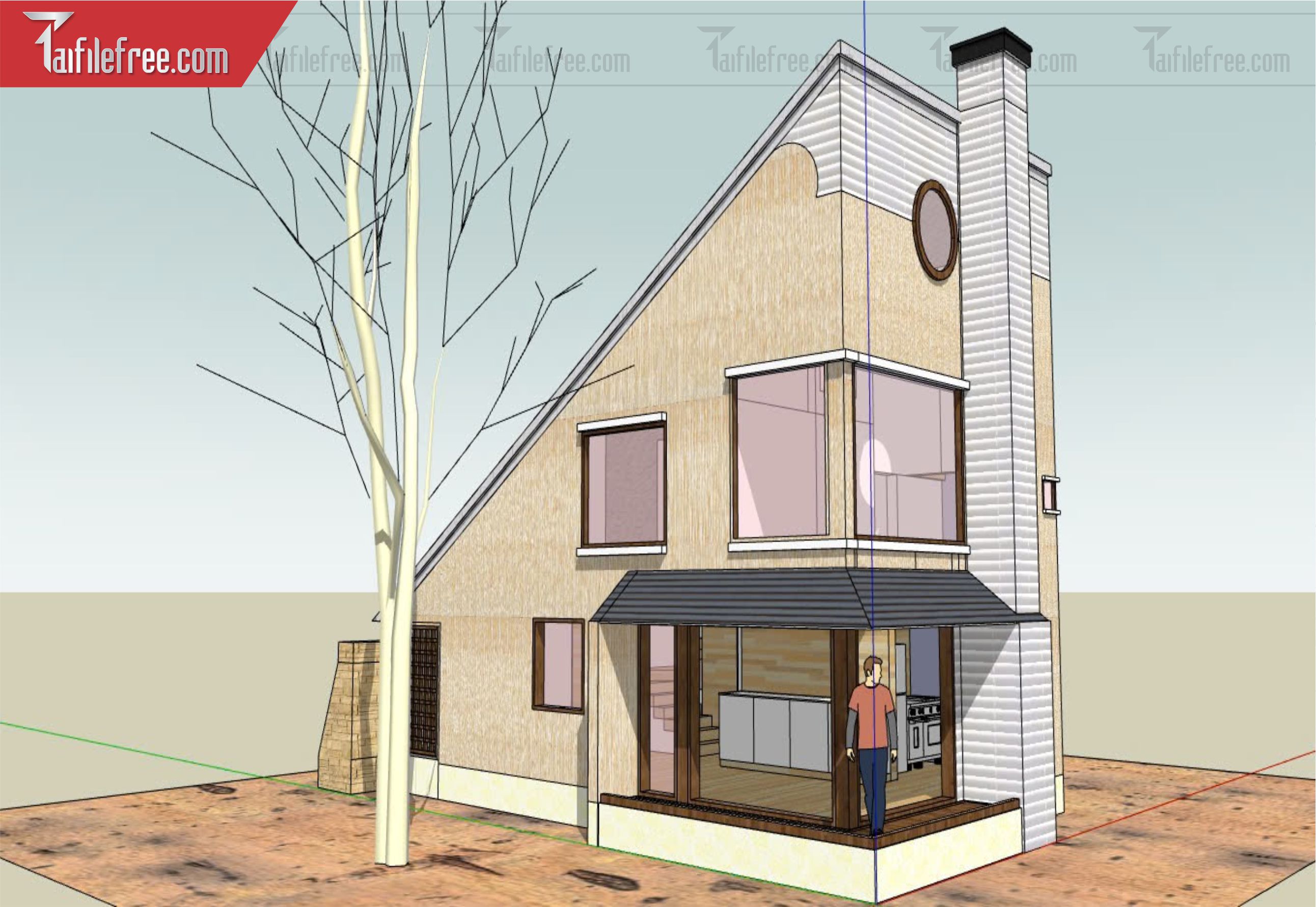 File 3D Sketchup Phong Cảnh _SK607