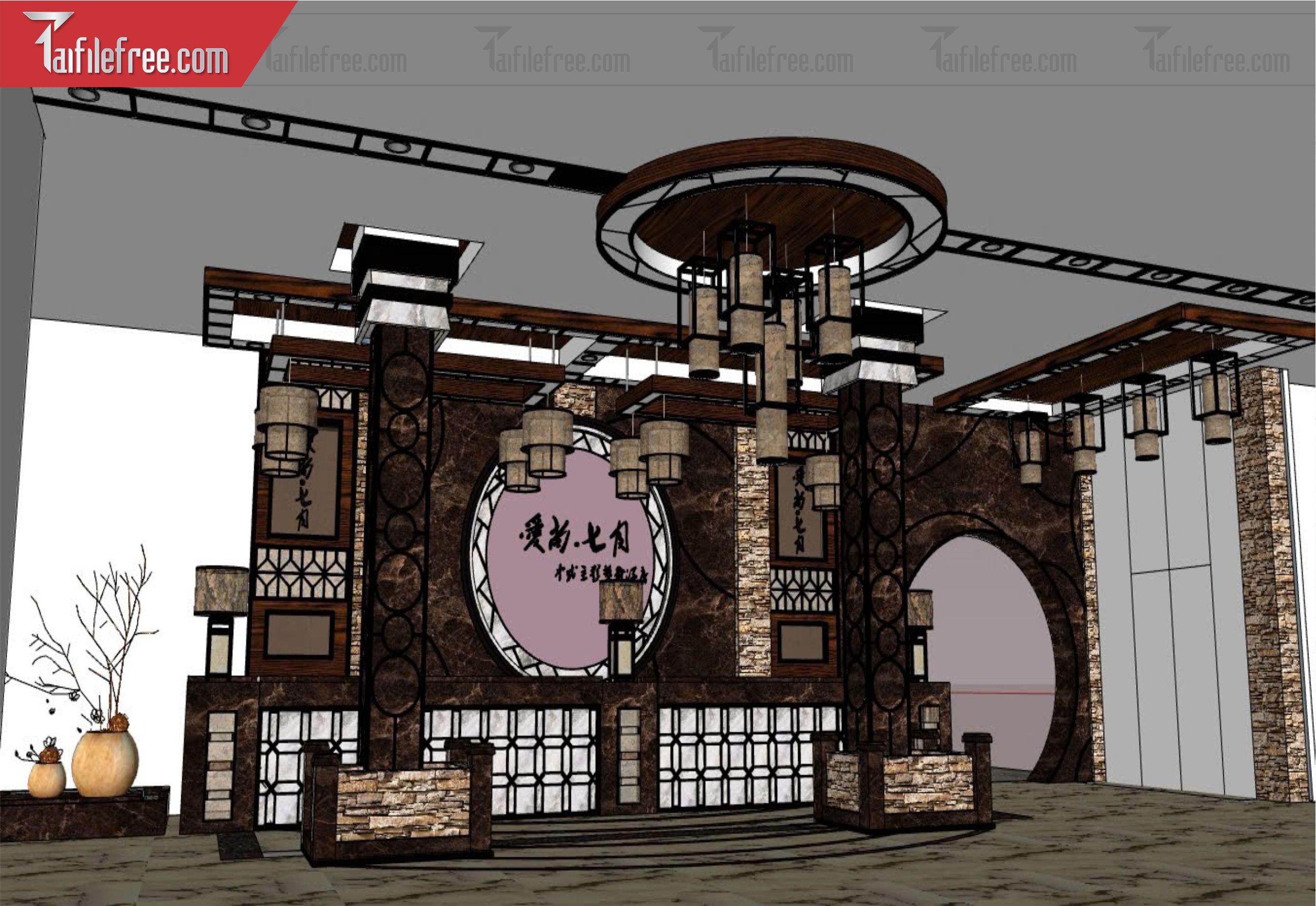 File 3D Sketchup Phòng Khách_SK635