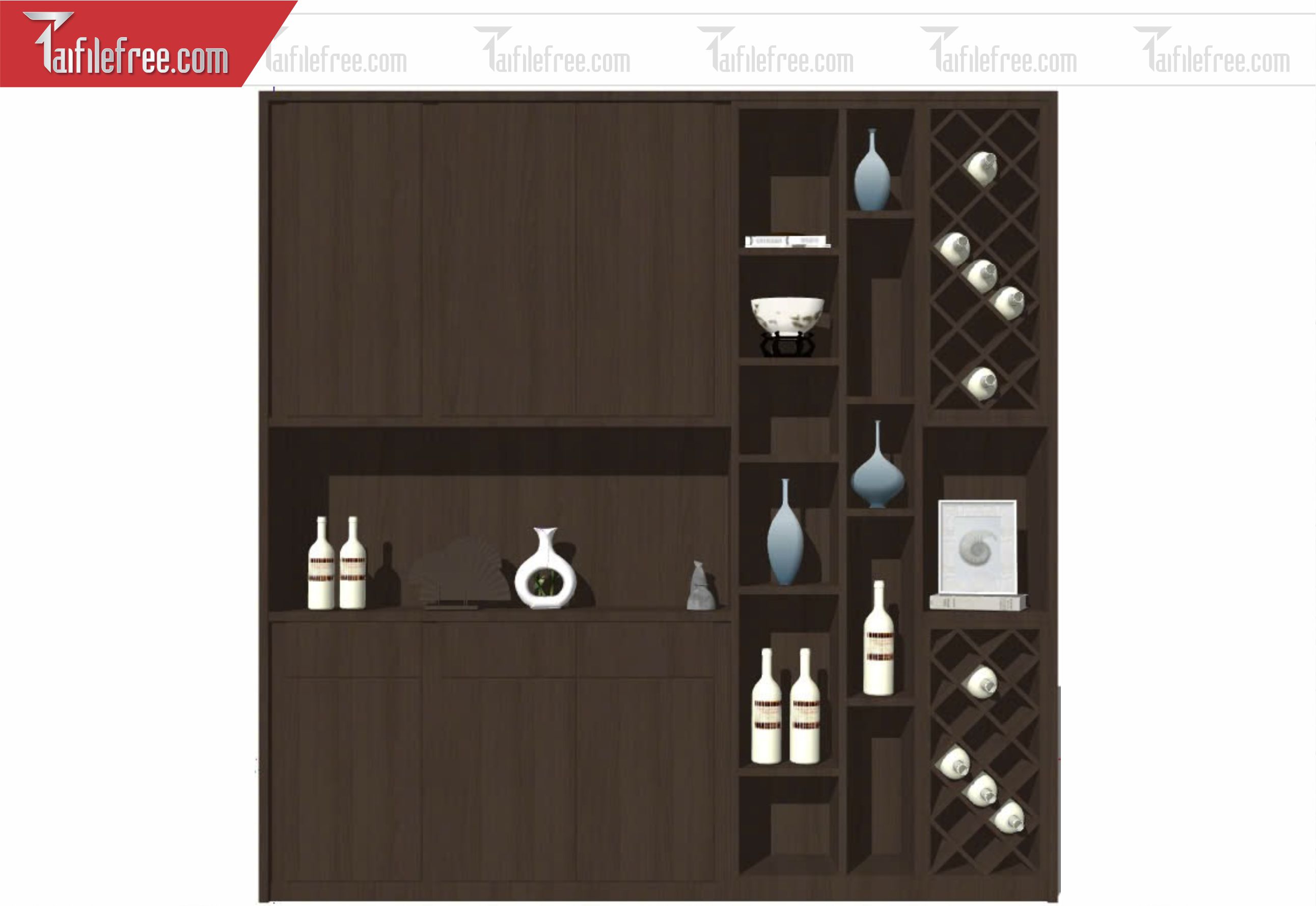 File 3D Sketchup Tủ _SK660
