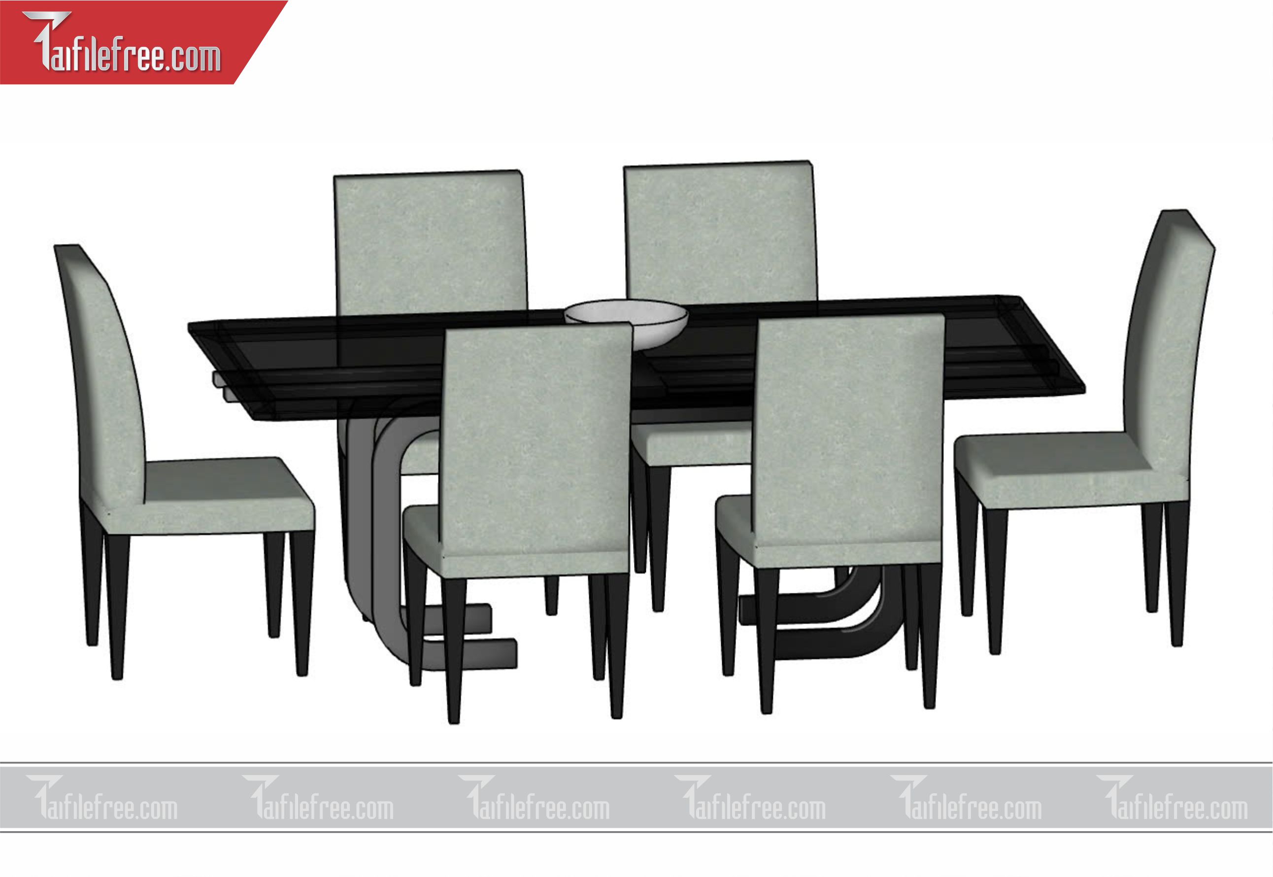 File 3D Sketchup Bàn Ăn_SK67