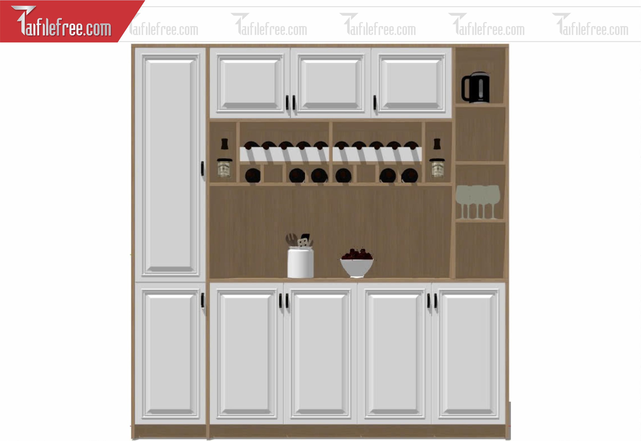 File 3D Sketchup Tủ _SK670