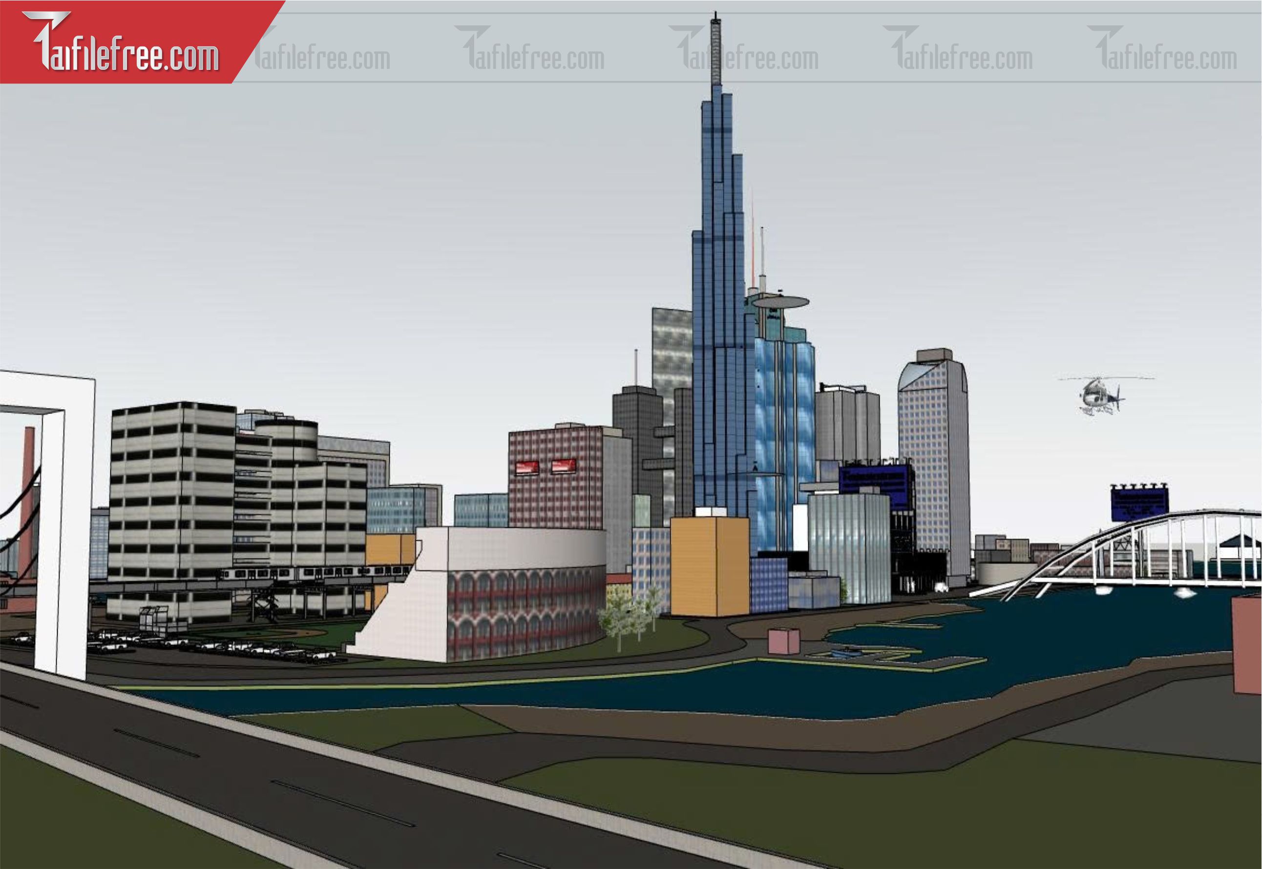 File 3D Sketchup Phong Cảnh _SK679