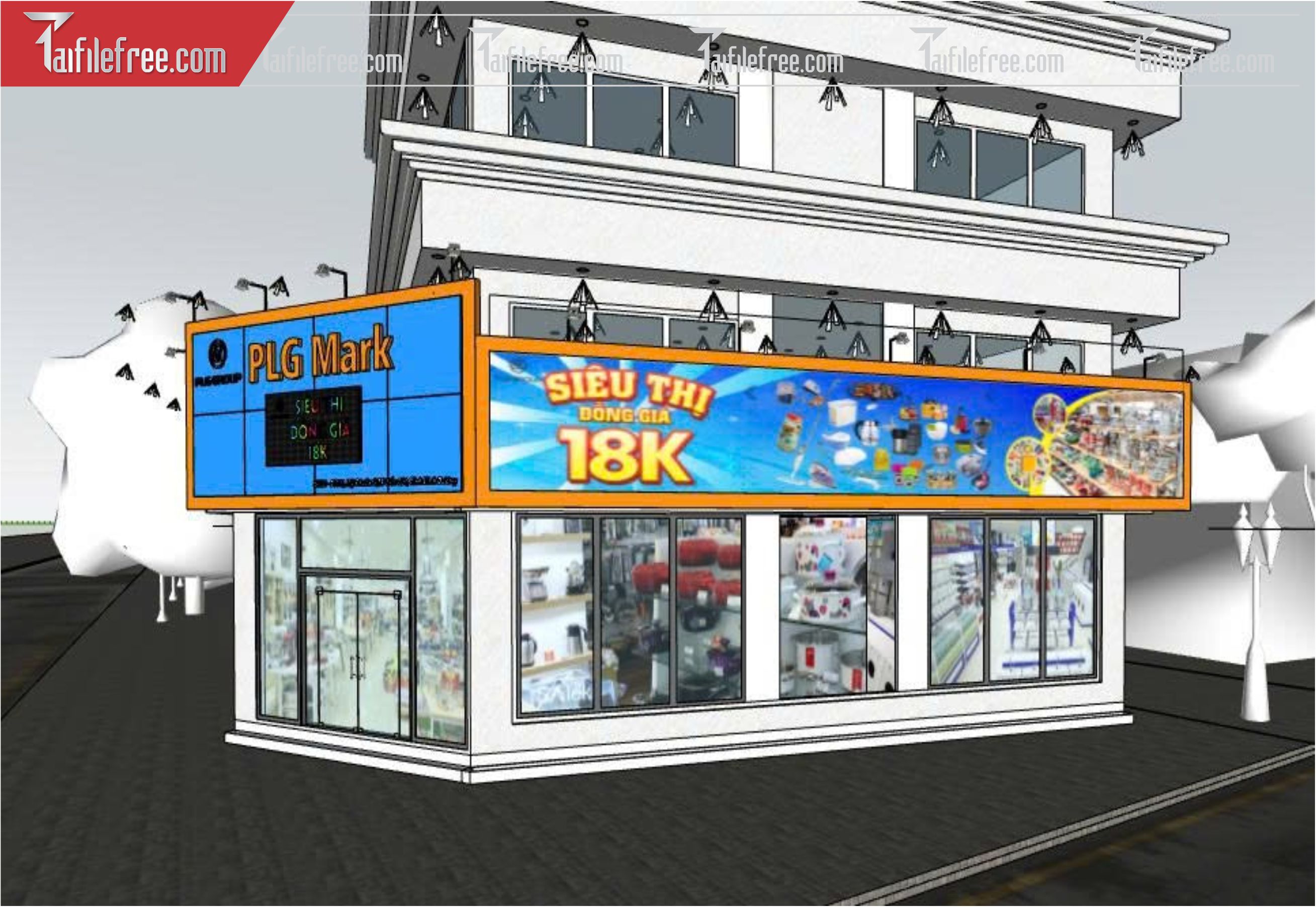 File 3D Sketchup Phong Cảnh _SK690