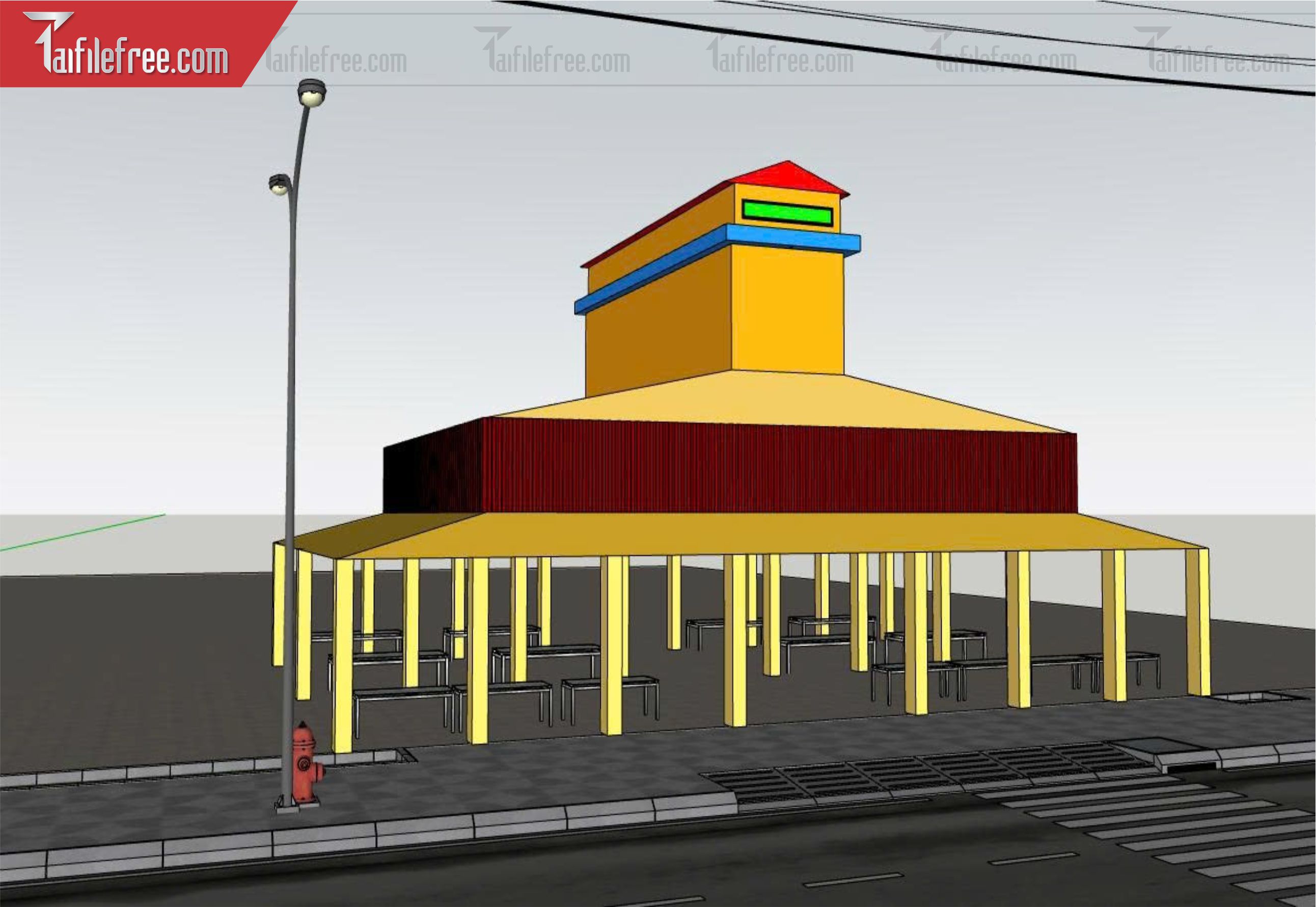 File 3D Sketchup Phong Cảnh_SK724