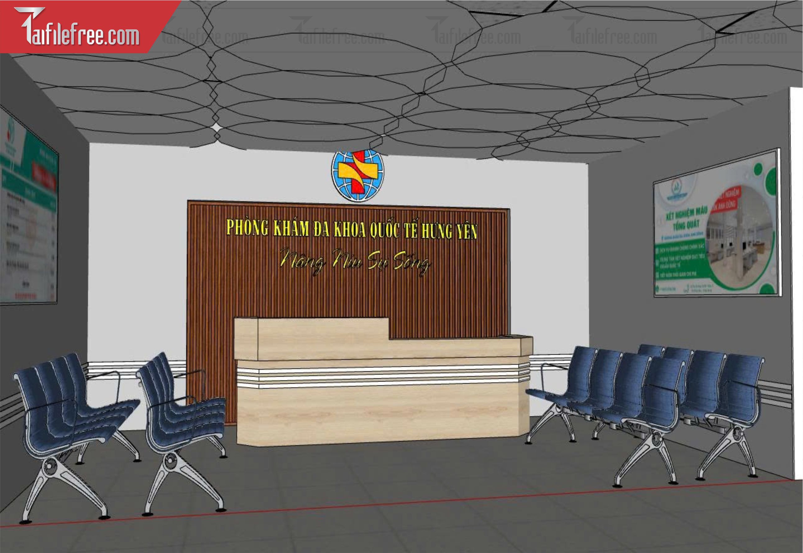 File 3D Sketchup Công Ty_SK737