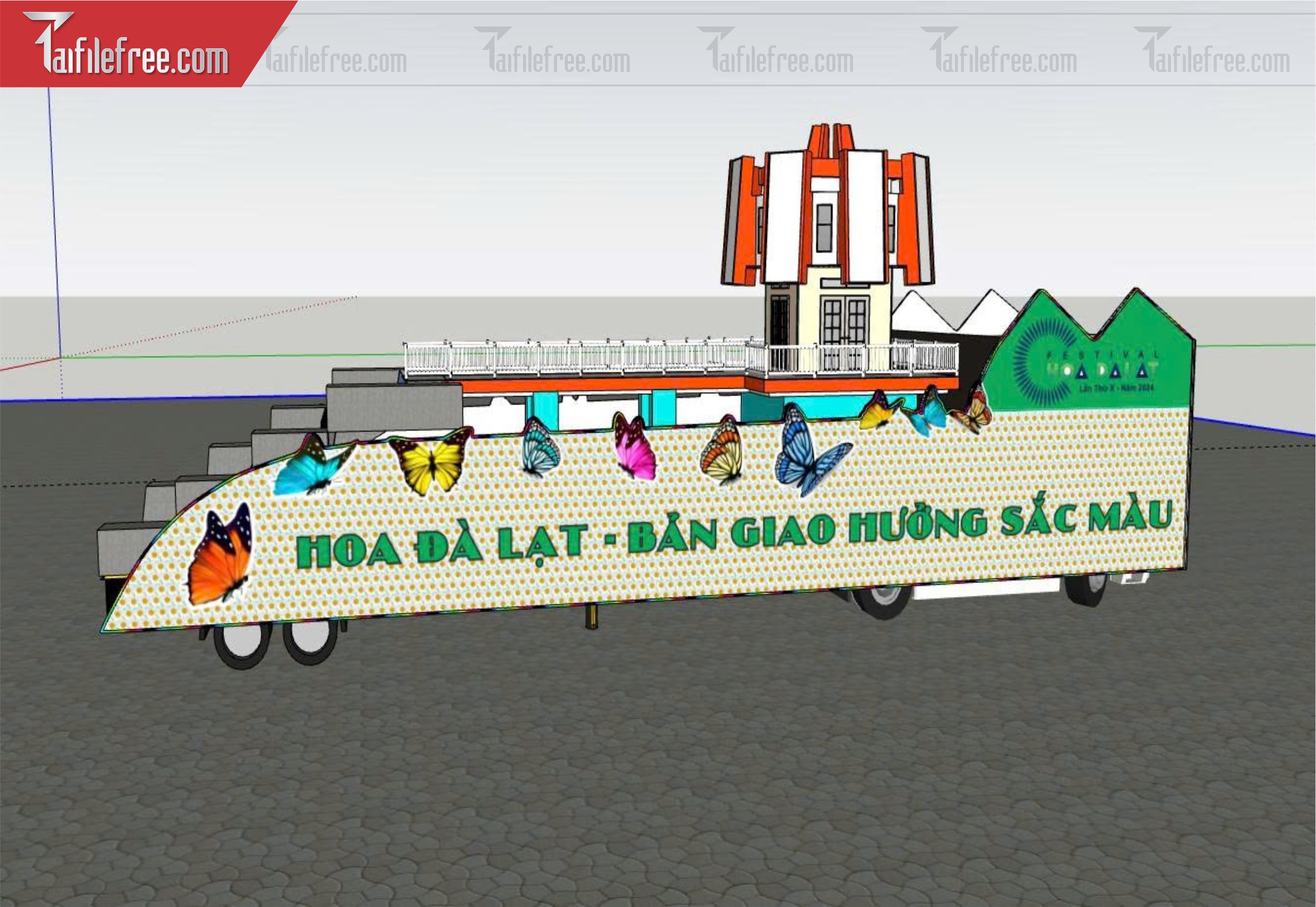 File 3D Sketchup Phong Cảnh_SK740