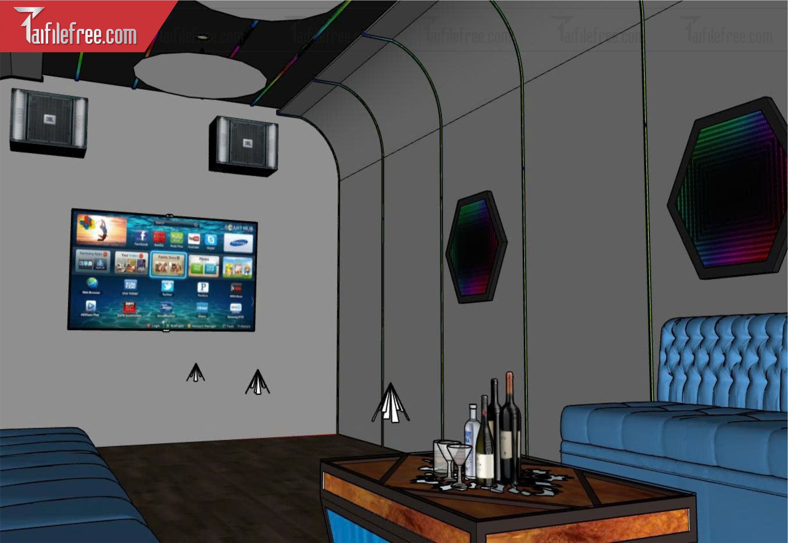 File 3D Sketchup Phòng Khách_SK750
