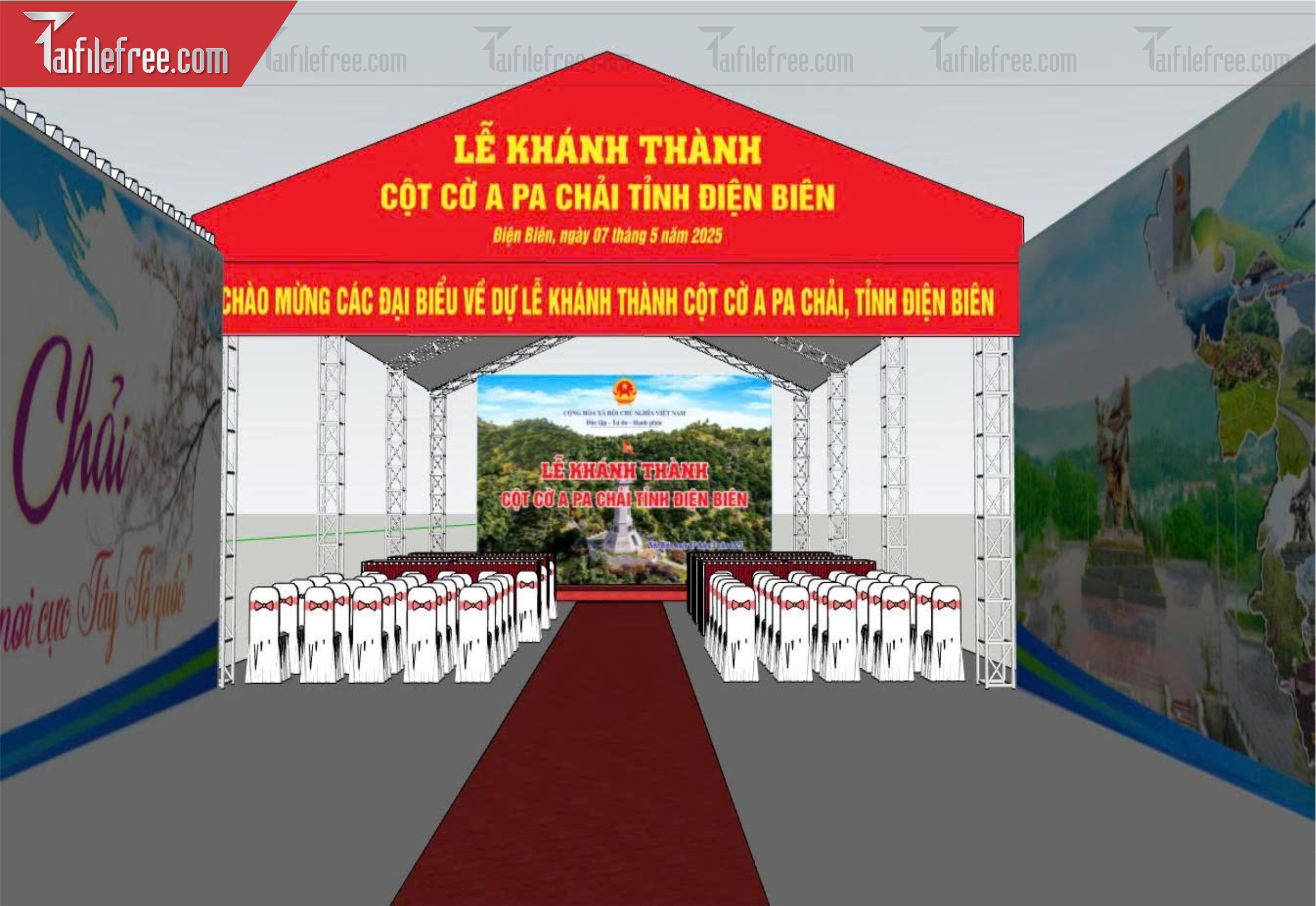File 3D Sketchup Lễ Khánh Thành_SK760