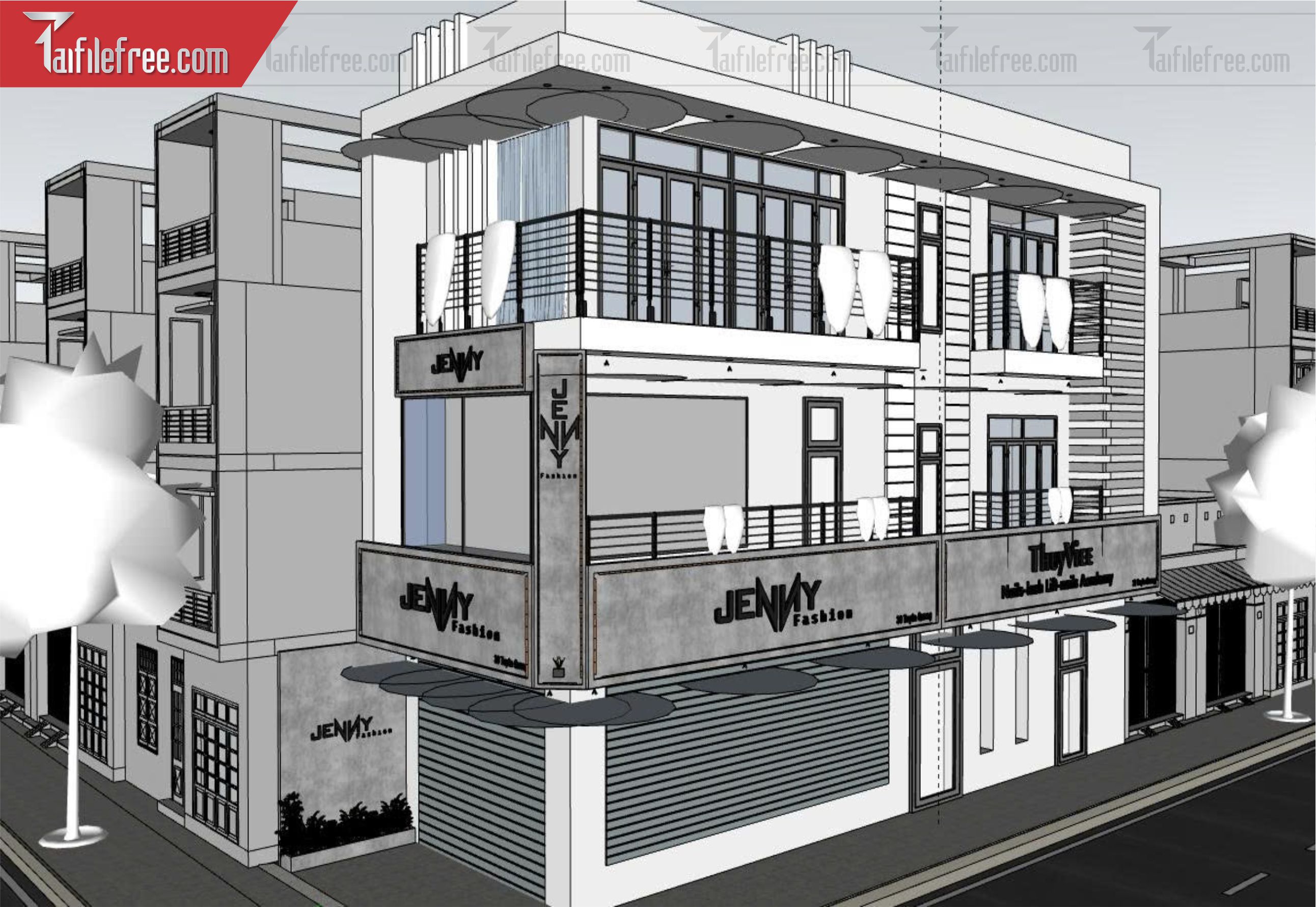 File 3D Sketchup Phong Cảnh_SK764