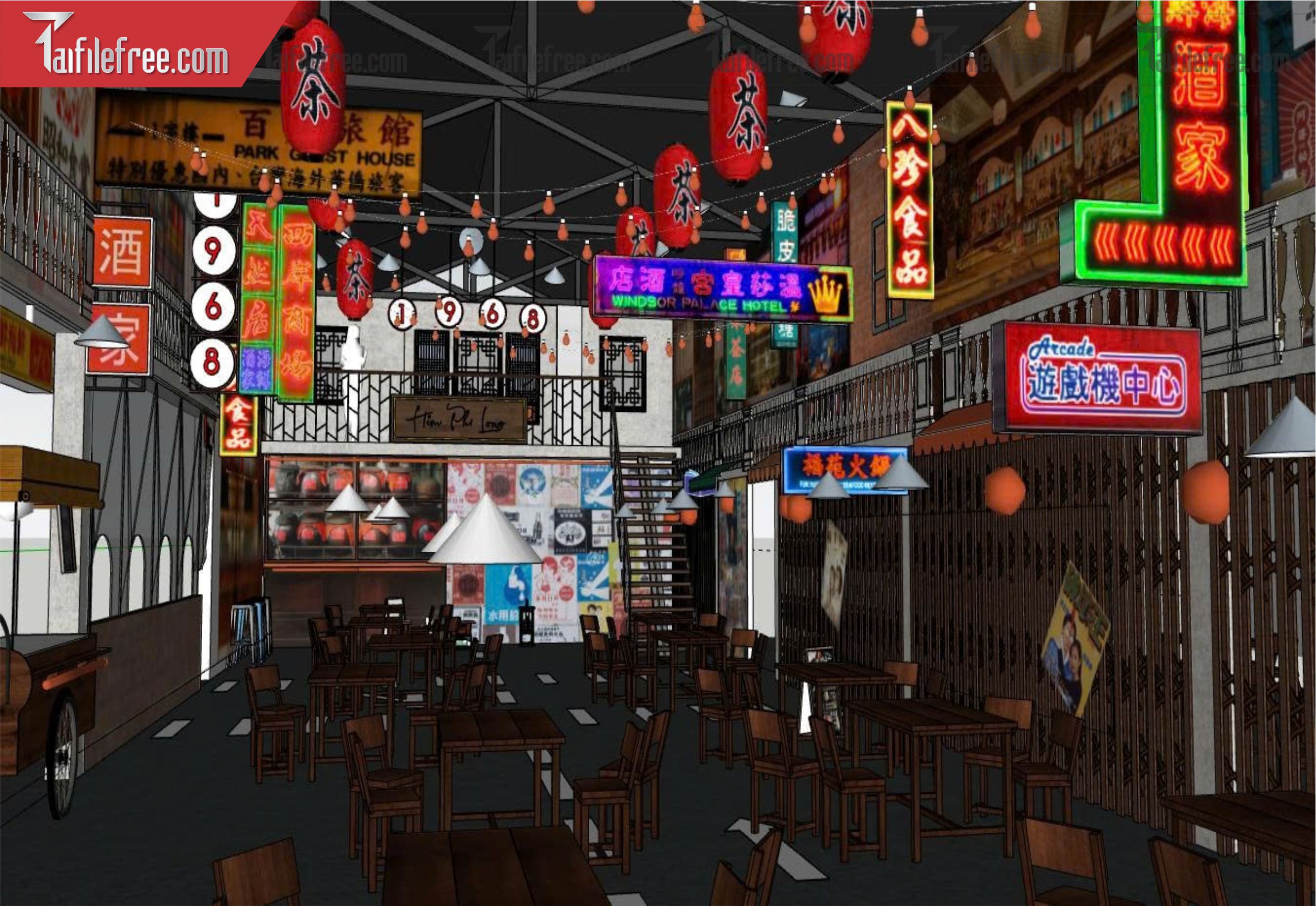 File 3D Sketchup Phong Cảnh_SK773