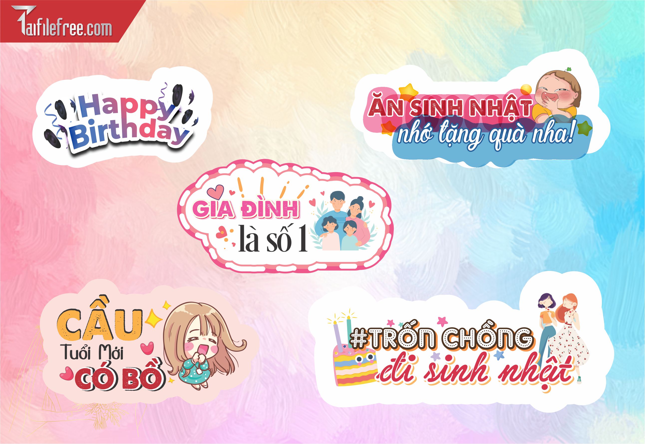 Hashtag Cầm Tay Sinh Nhật_SN05