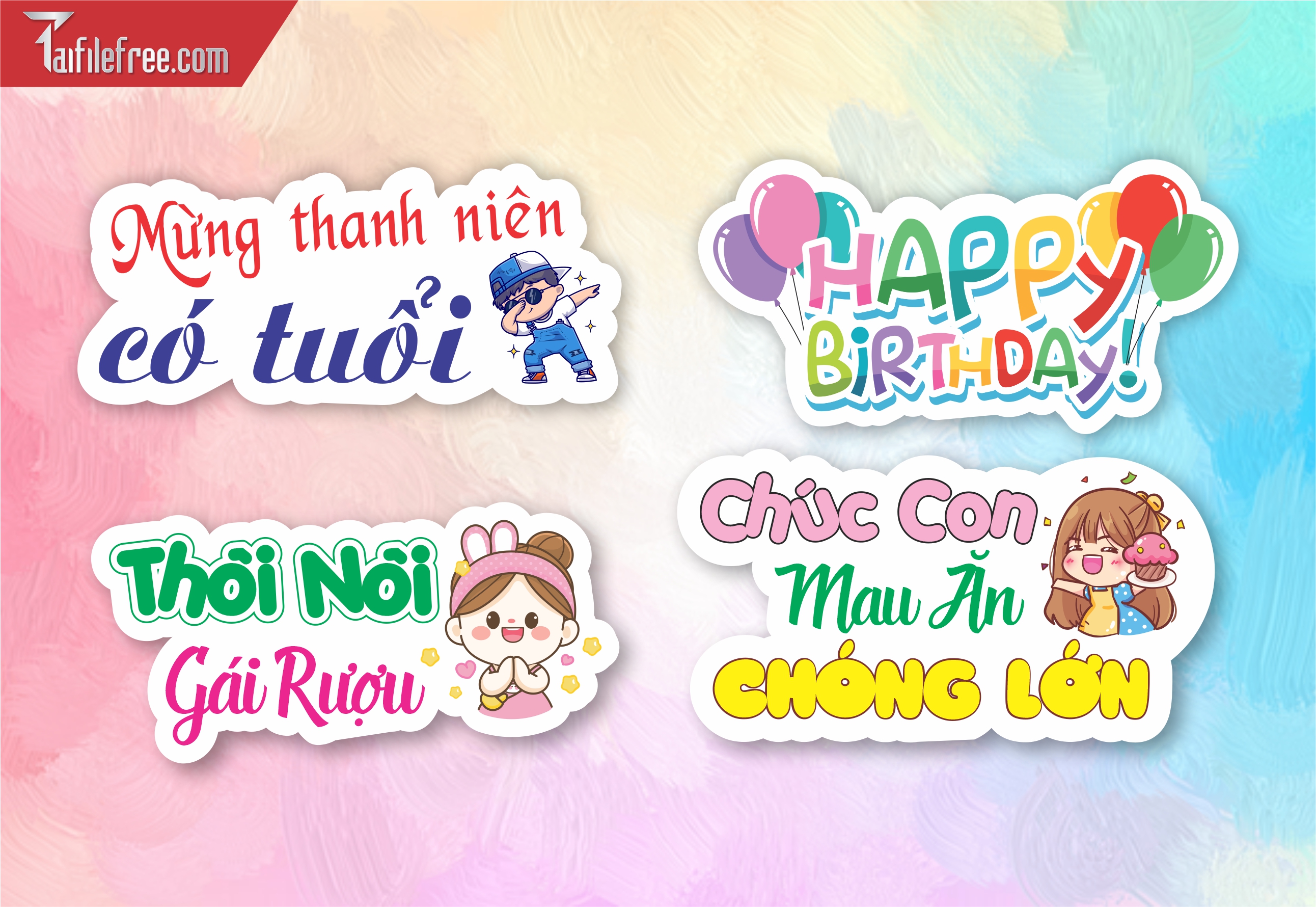 Hashtag Cầm Tay Sinh Nhật_SN10