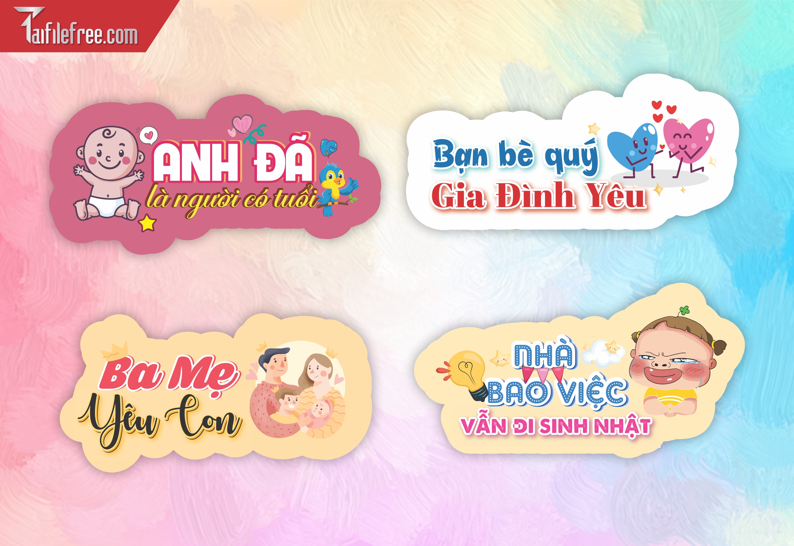 Hashtag Cầm Tay Sinh Nhật_SN18
