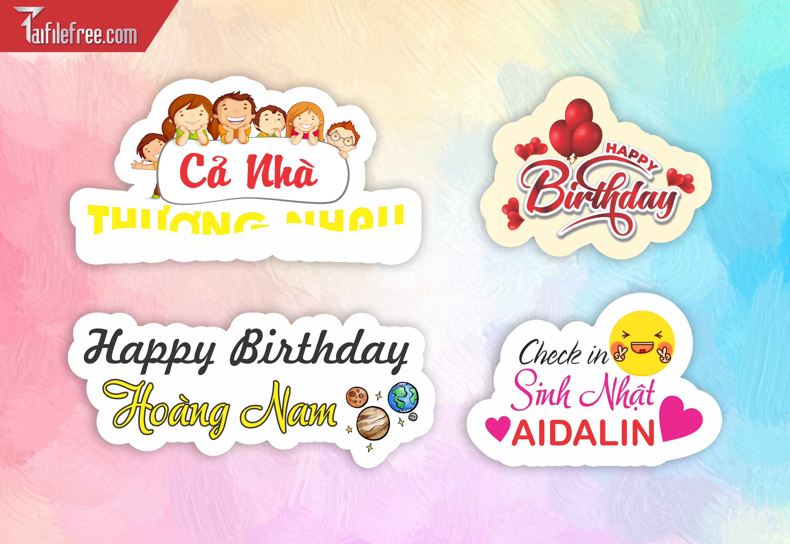 Hashtag Cầm Tay Sinh Nhật_SN21