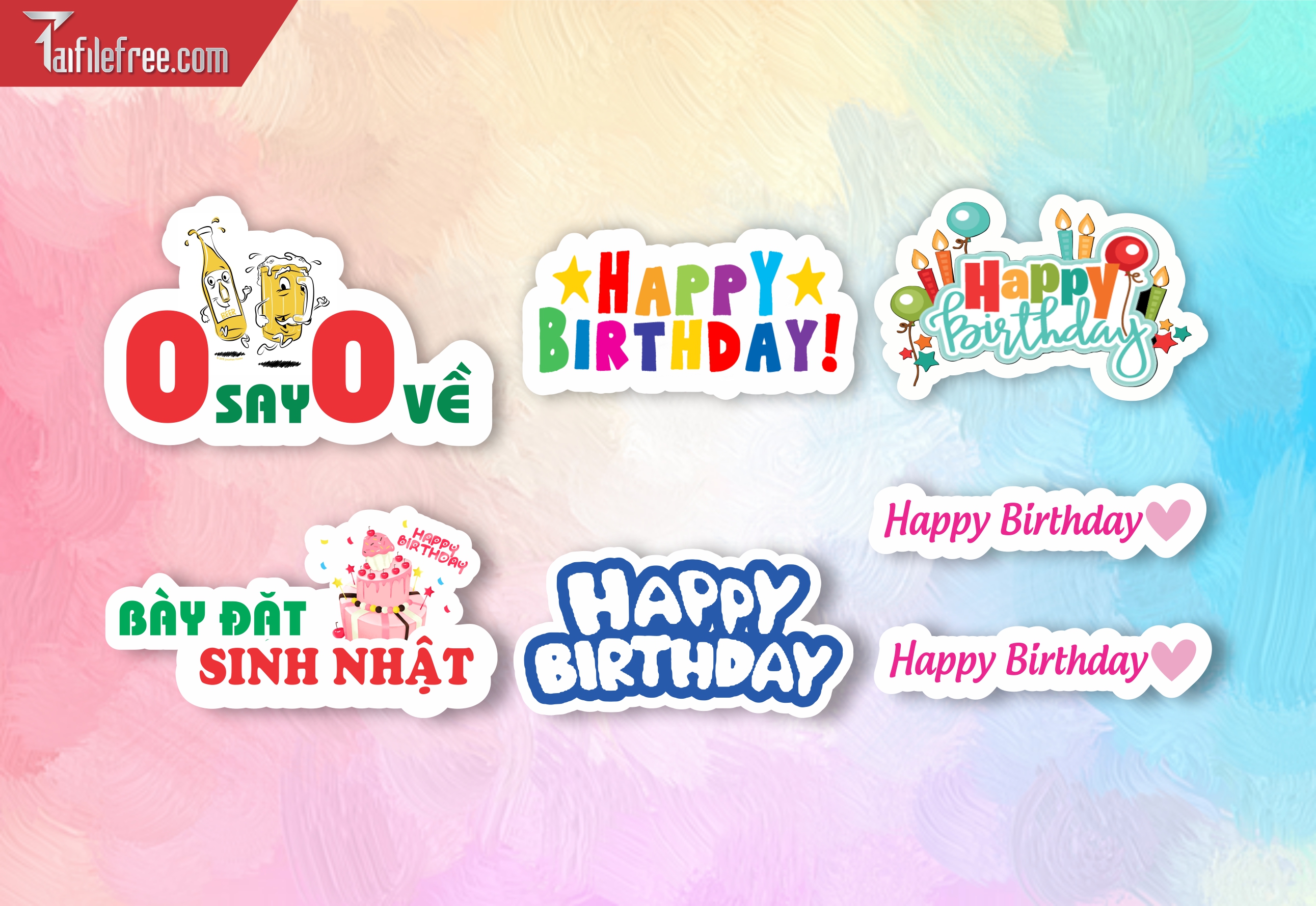 Hashtag Cầm Tay Sinh Nhật_SN22