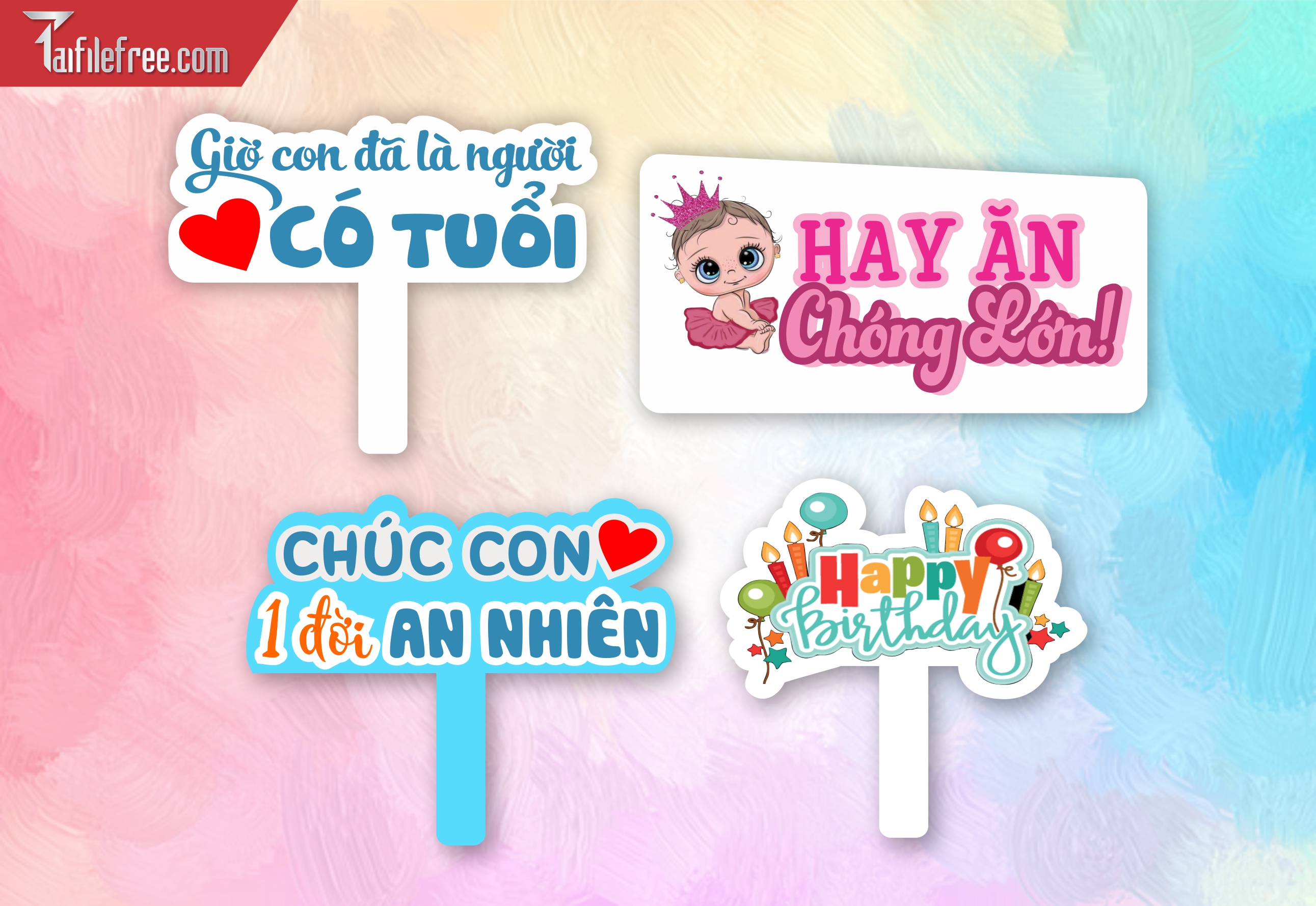 Hashtag Cầm Tay Sinh Nhật_SN26