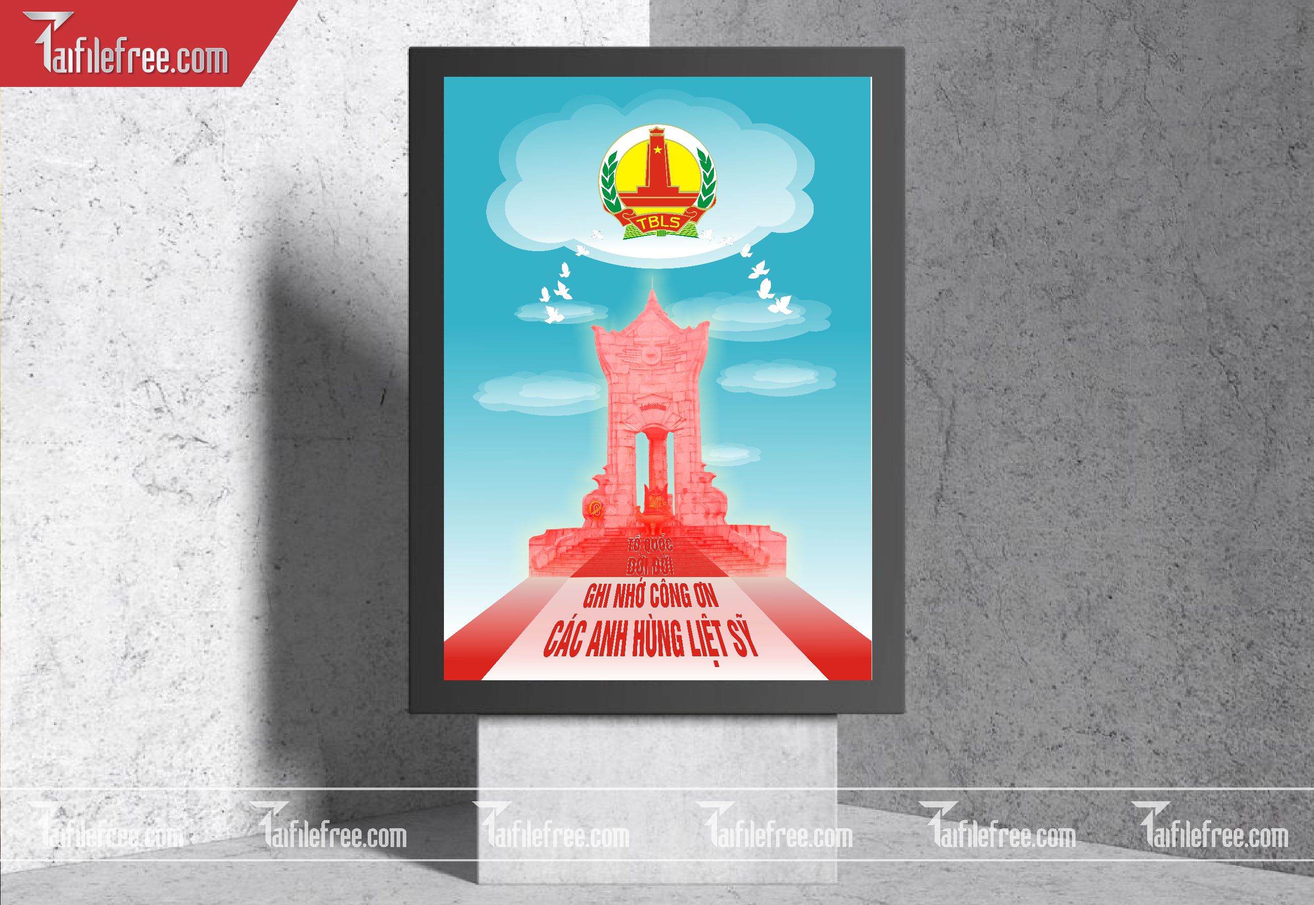 Tranh Cổ Động Kỷ Niệm Ngày Thương Binh Liệt Sĩ_TBS51