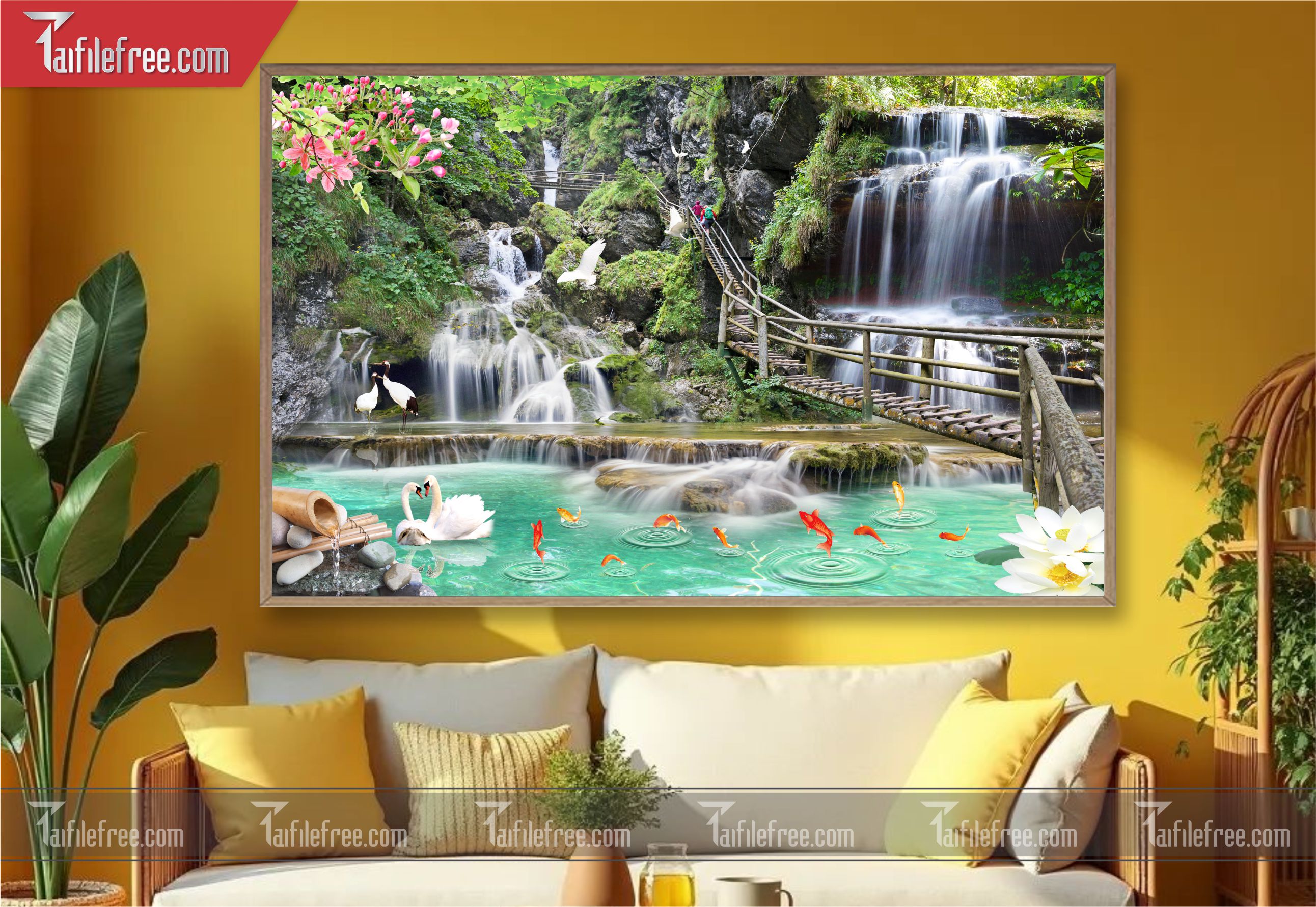 Tranh Phong Cảnh Đẹp, Tranh Sơn Thủy TC07