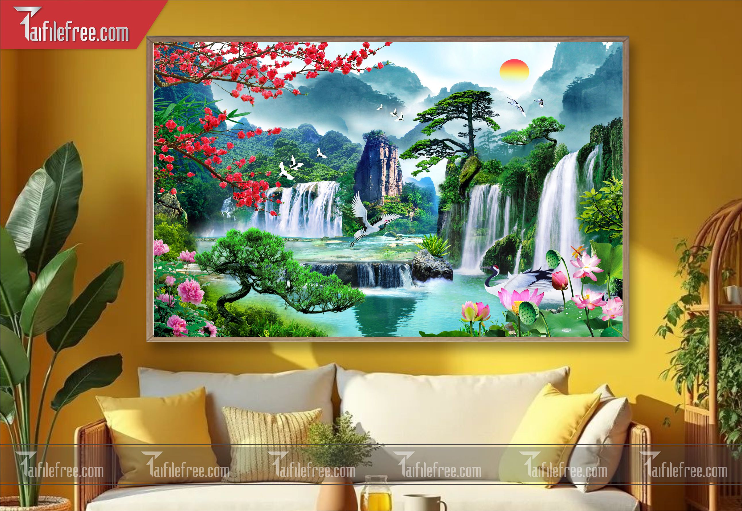Tranh Phong Cảnh Đẹp, Tranh Sơn Thủy TC19