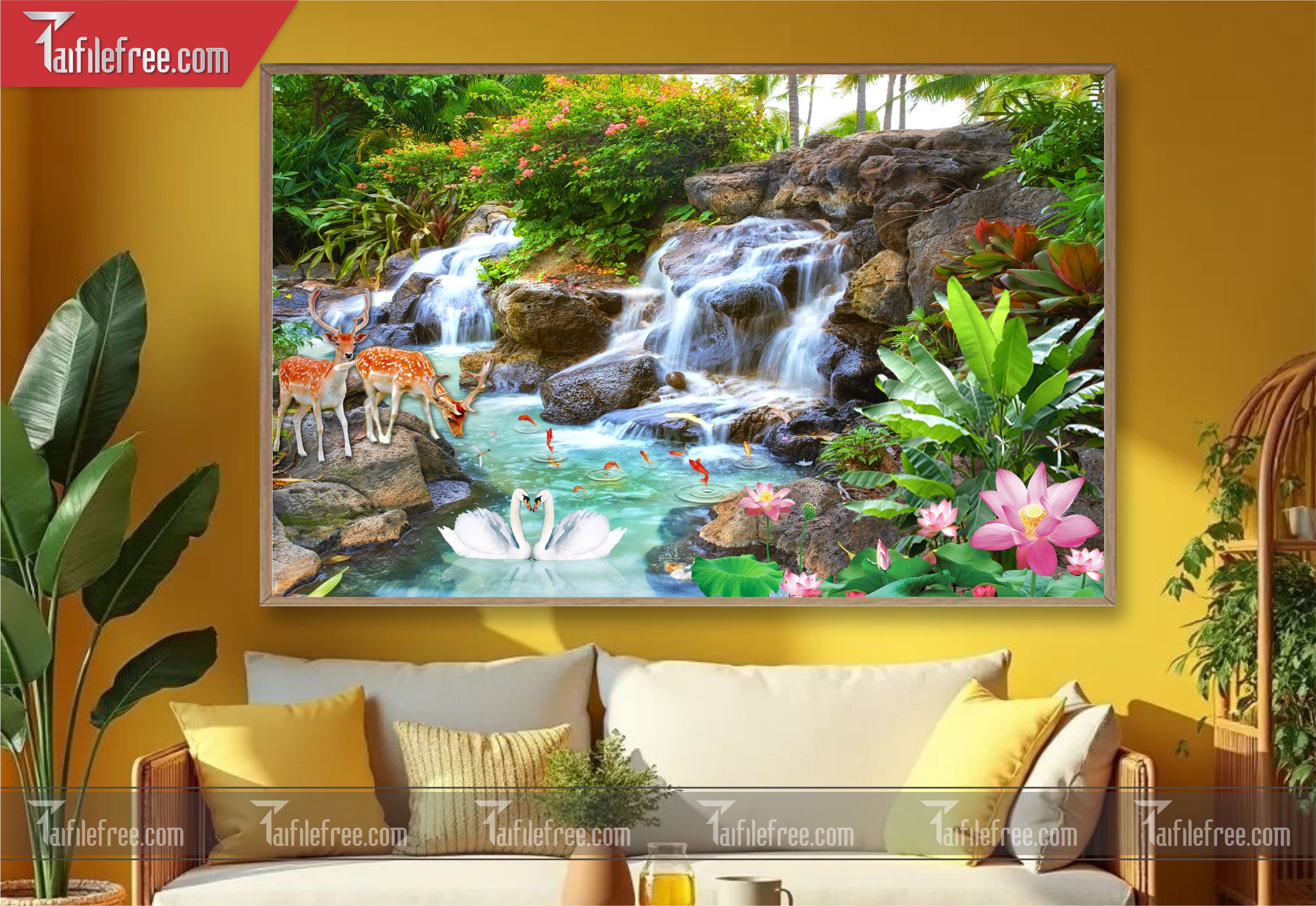 Tranh Phong Cảnh Đẹp, Tranh Sơn Thủy TC26