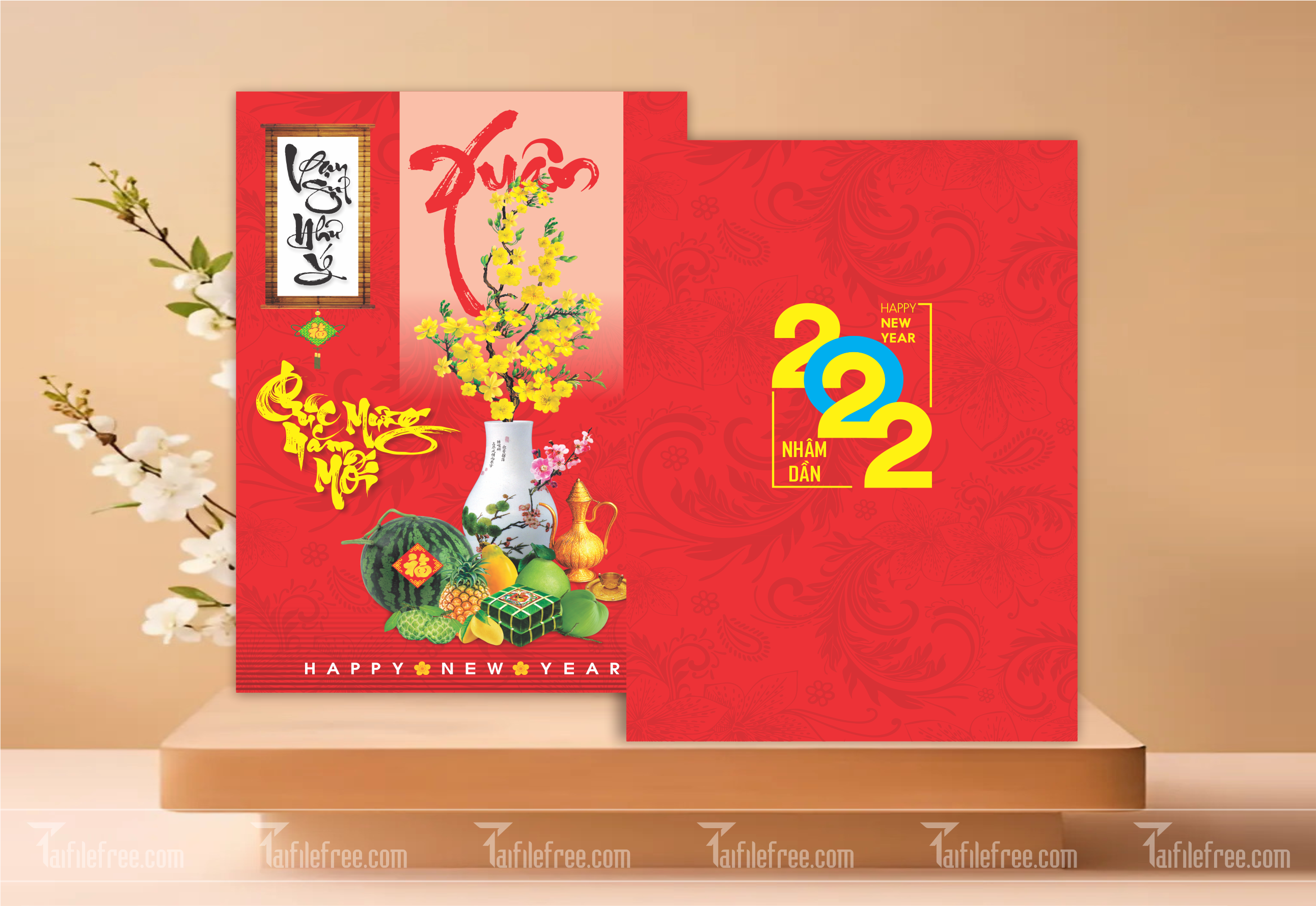 Mẫu Thiệp Chúc Tết, Thiệp Chúc Mừng Năm Mới_TCT17