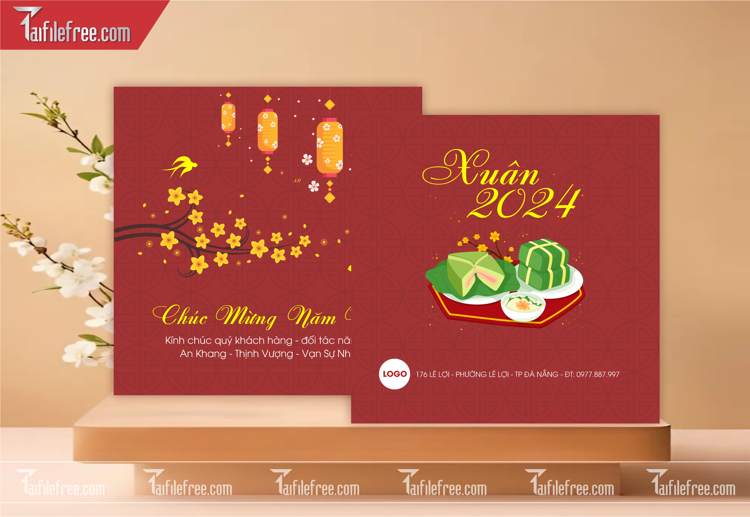 Mẫu Thiệp Chúc Tết, Thiệp Chúc Mừng Năm Mới_TCT20