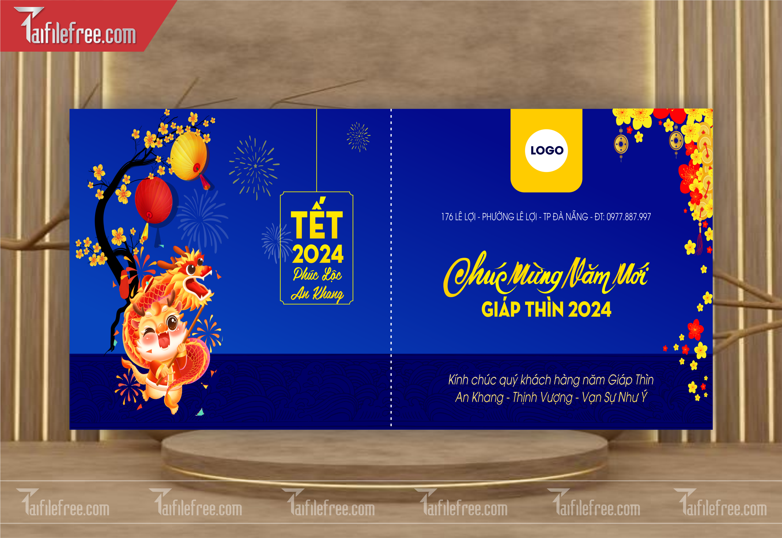 Mẫu Thiệp Chúc Tết, Thiệp Chúc Mừng Năm Mới_TCT24