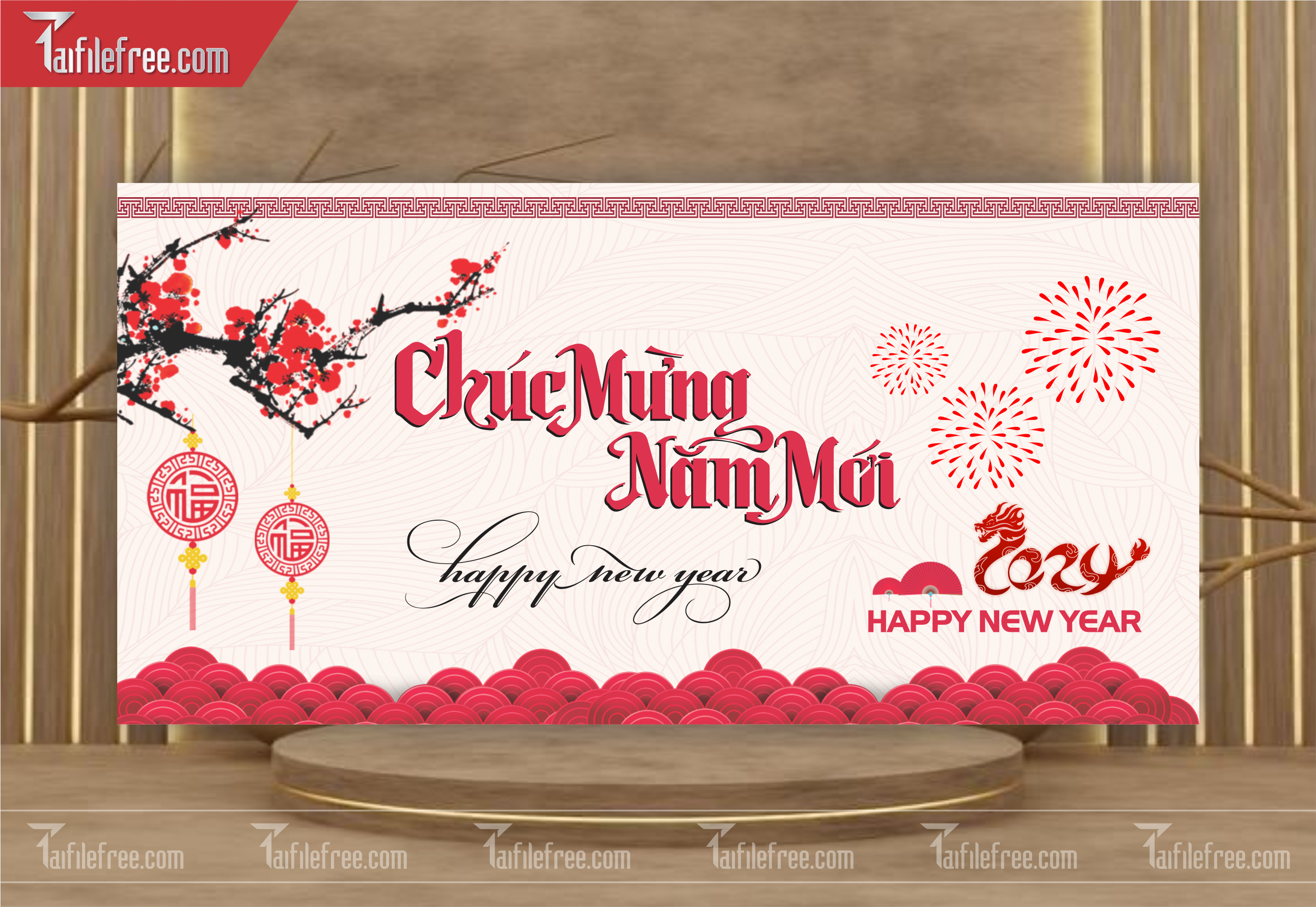 Mẫu Thiệp Chúc Tết, Thiệp Chúc Mừng Năm Mới_TCT27