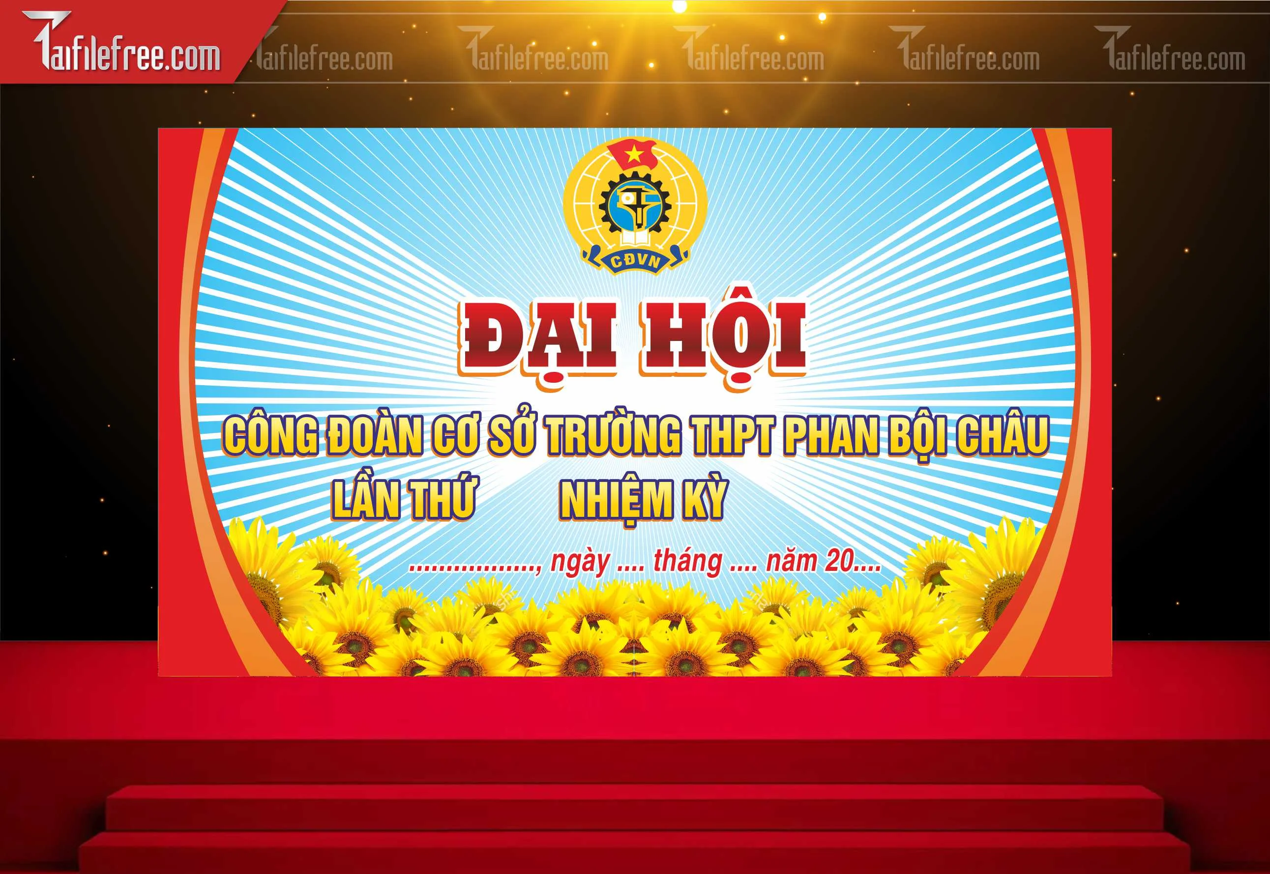 Maket Đại Hội Công Đoàn_TD238