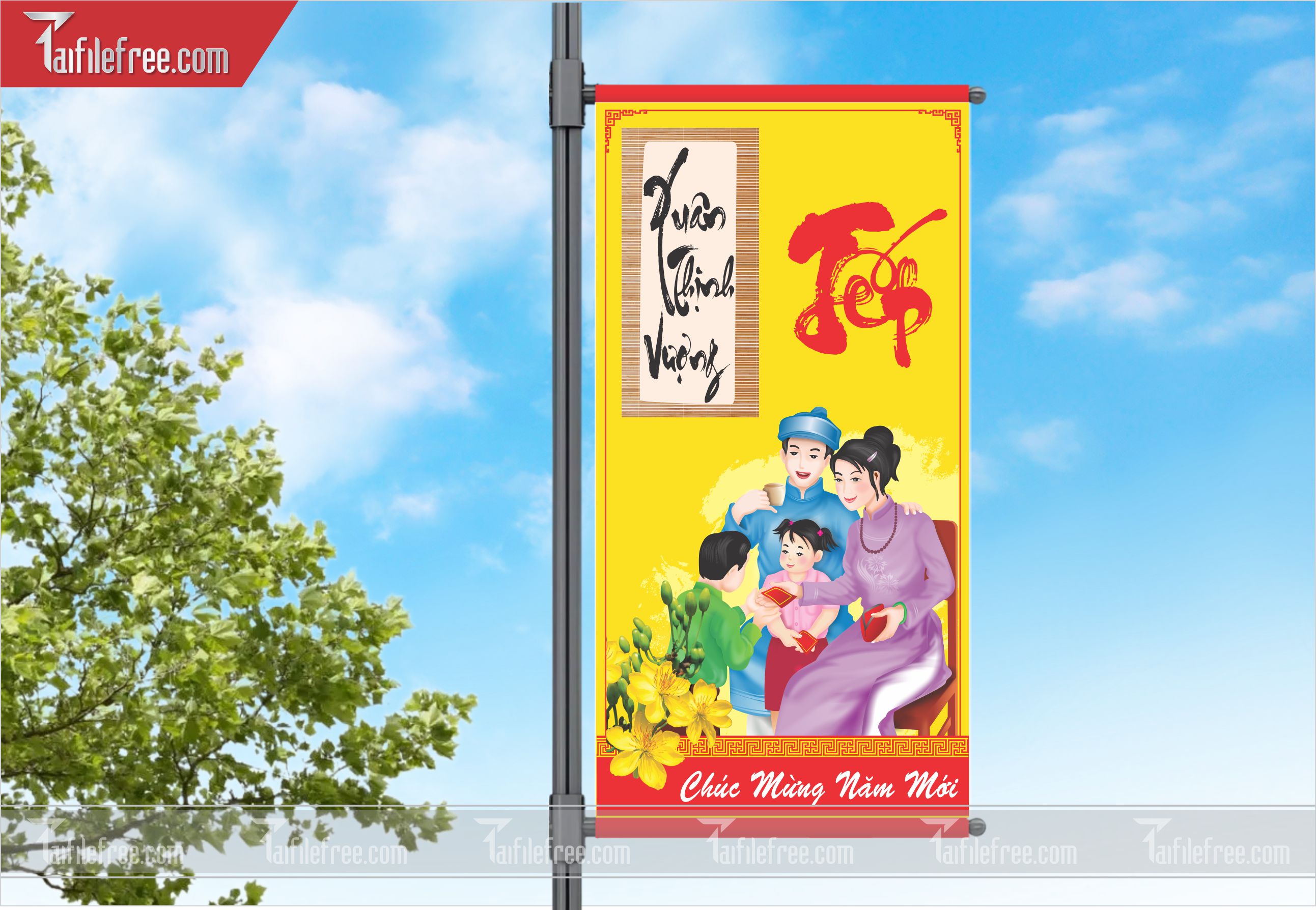 Phướn, Tranh Cổ Động Mừng Đảng Mừng Xuân, Kỷ Niệm Ngày Thành Lập Đảng Cộng sản Việt Nam_TD38