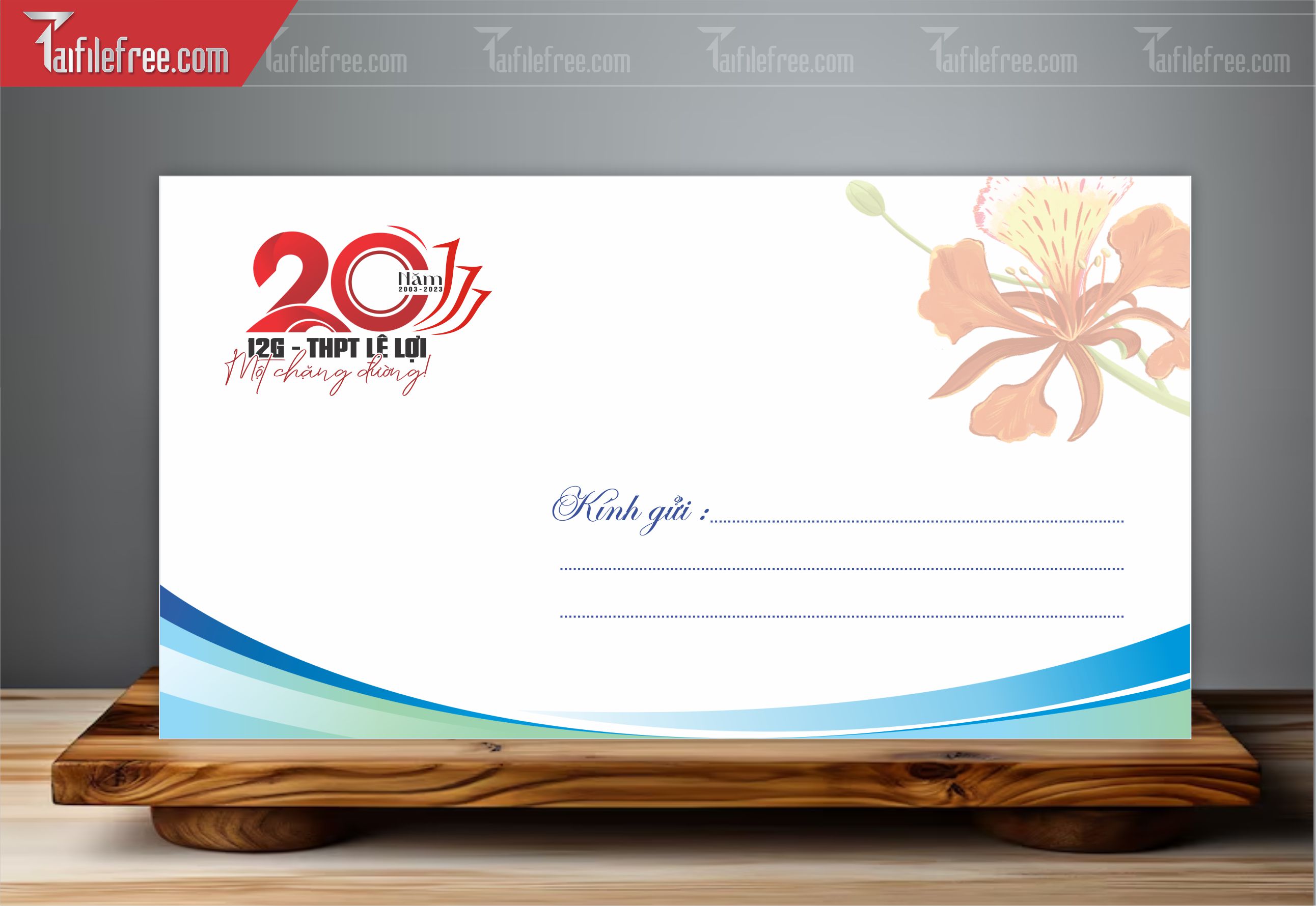 File Thiết Kế Bì Thư Giấy Mời_TD56