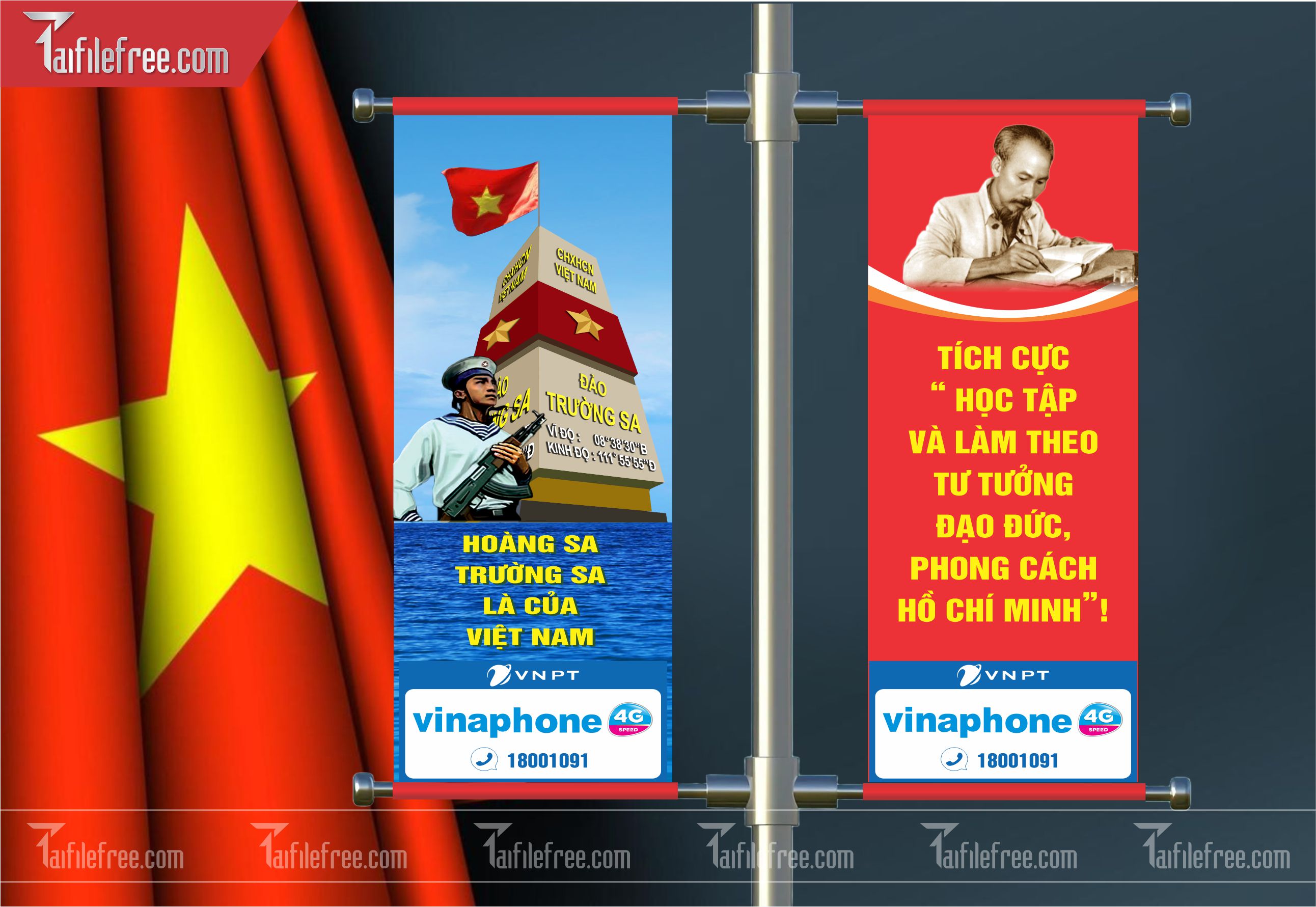 Mẫu Phướn Đại Hội Đảng Bộ_TD69