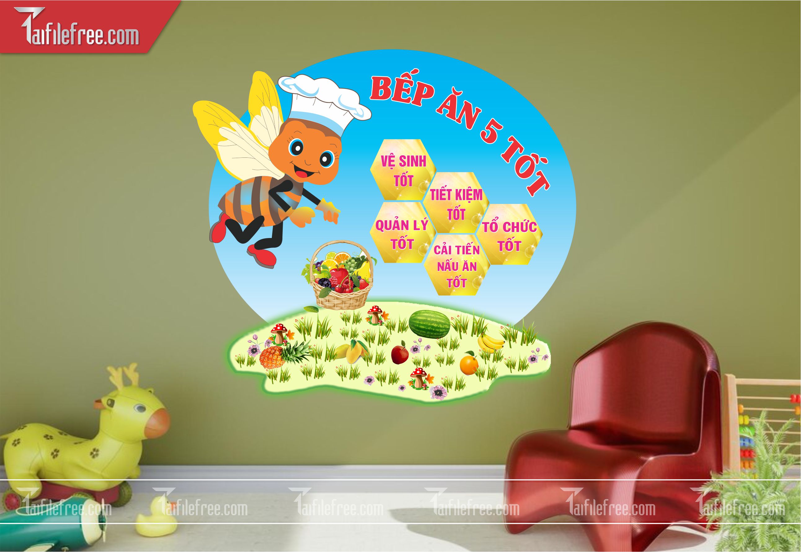 Bảng Bếp Ăn 5 Tốt TH 31