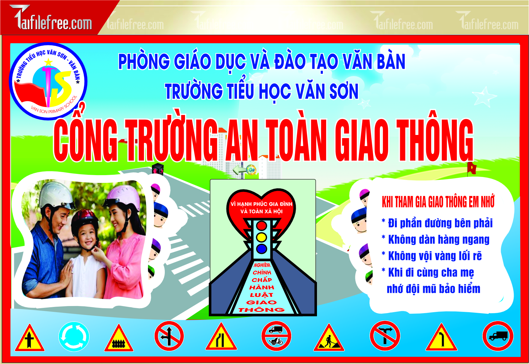 Bảng An Toàn Giao Thông_TH35