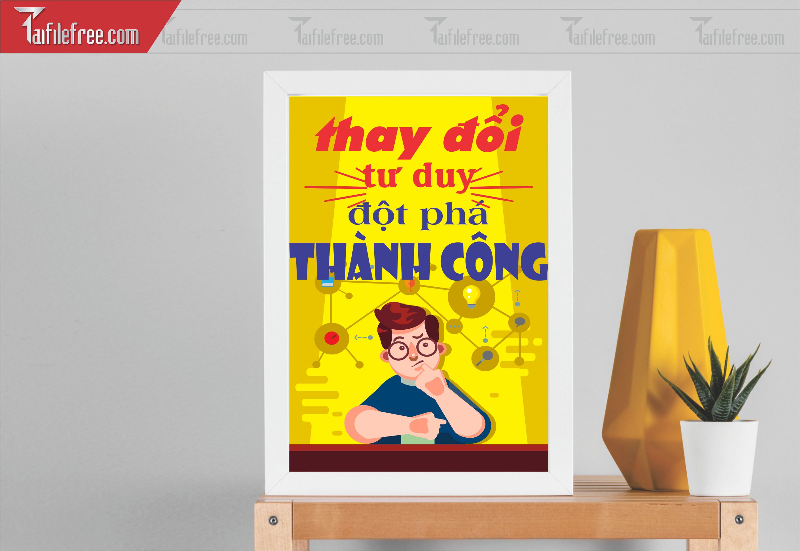 Tranh Động Lực Treo Tường TL129