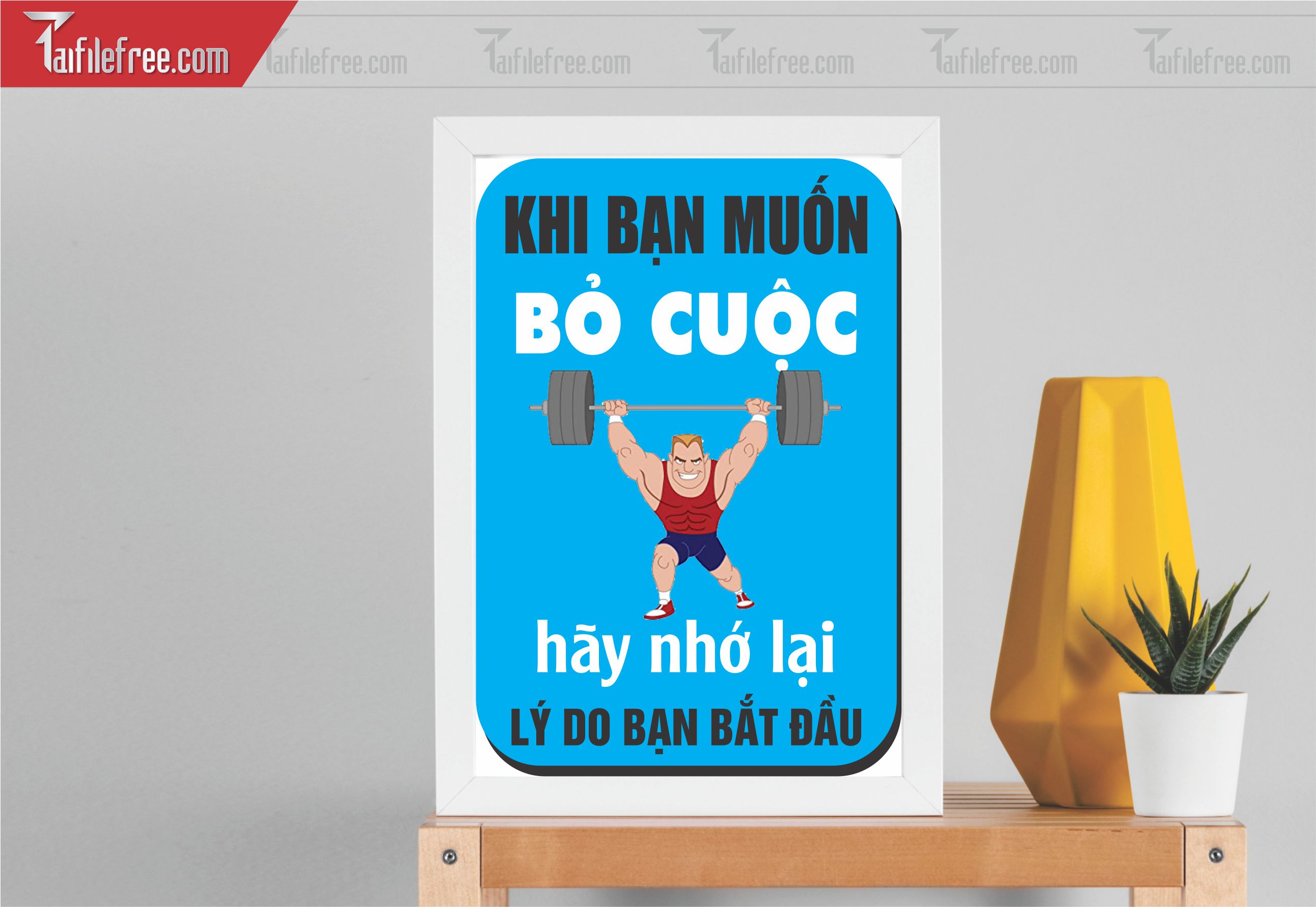Tranh Động Lực Treo Tường TL149