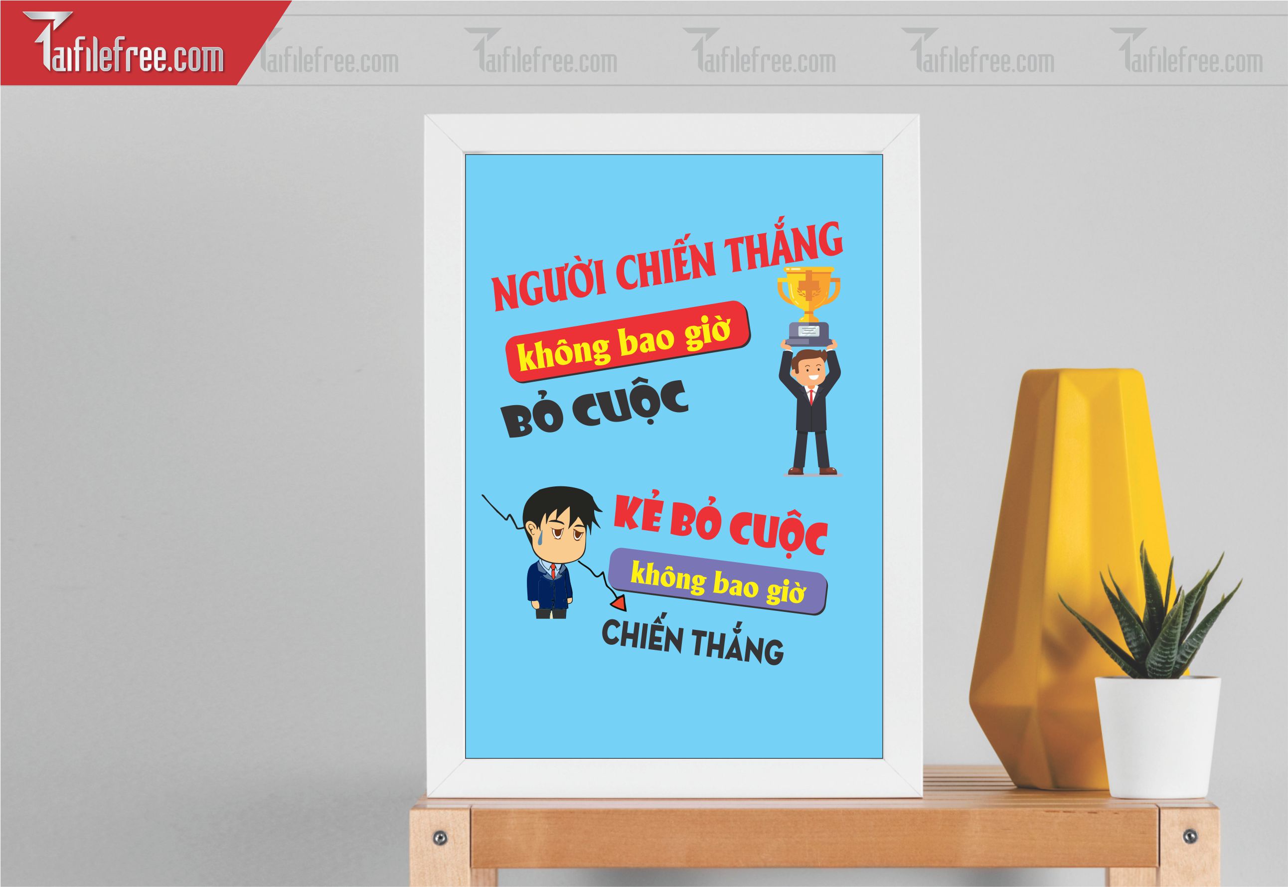 Tranh Động Lực Treo Tường TL156