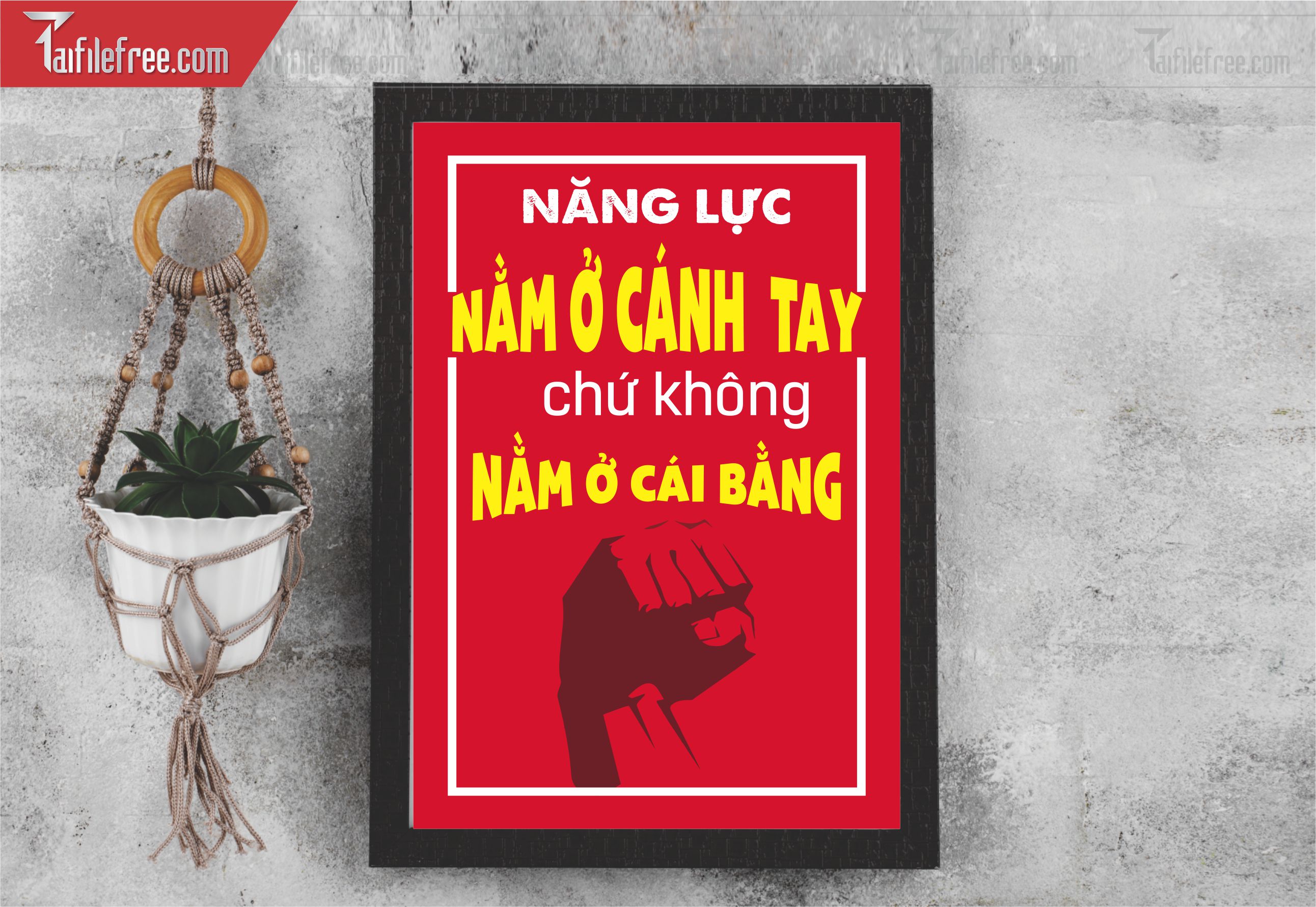 Tranh Động Lực Treo Tường TL159