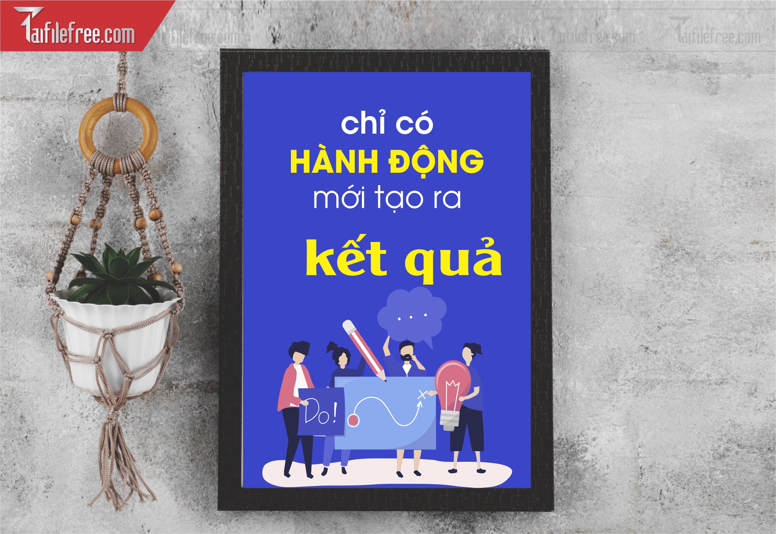 Tranh Động Lực Treo Tường TL166
