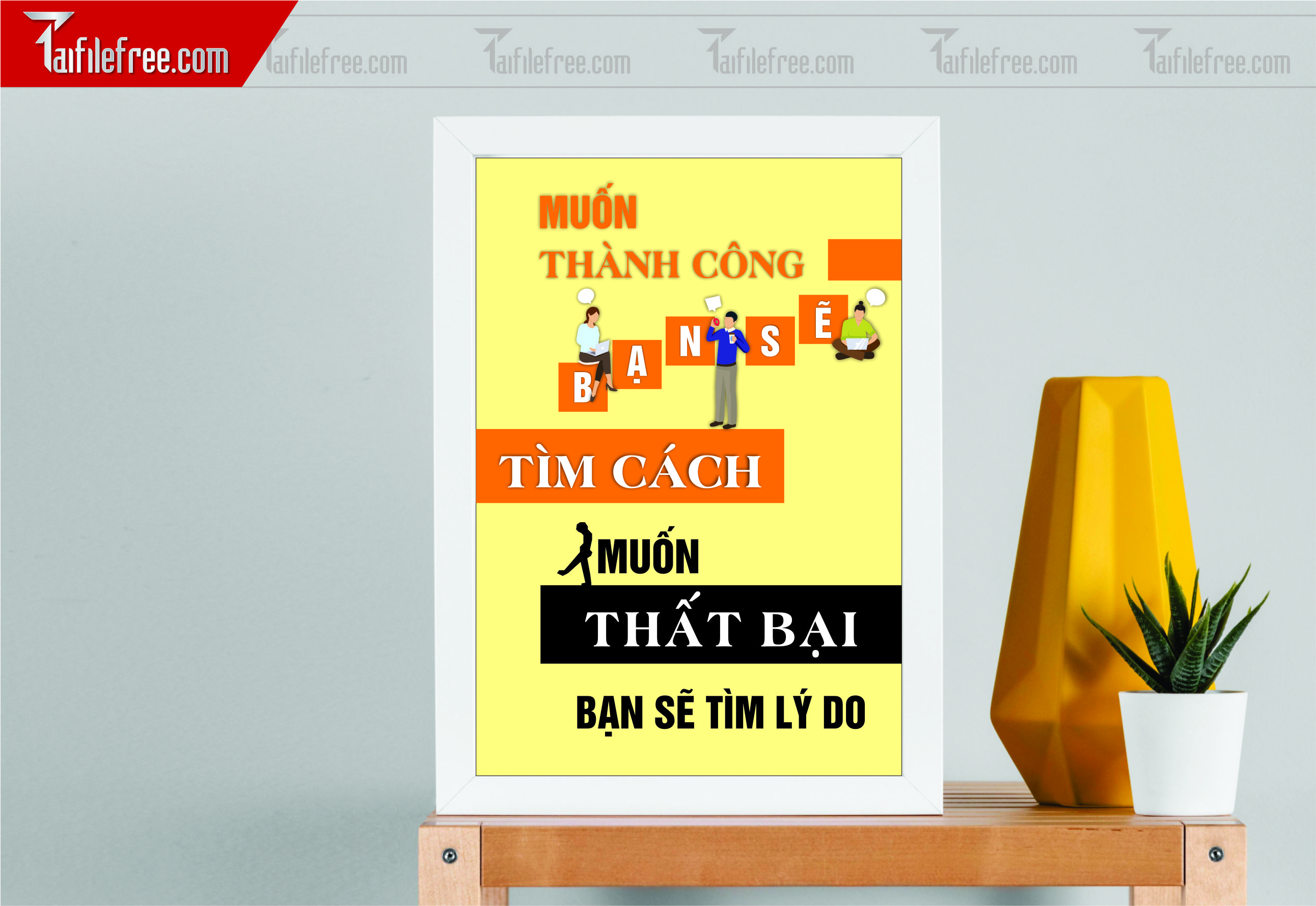 Tranh Động Lực Treo Tường TL36