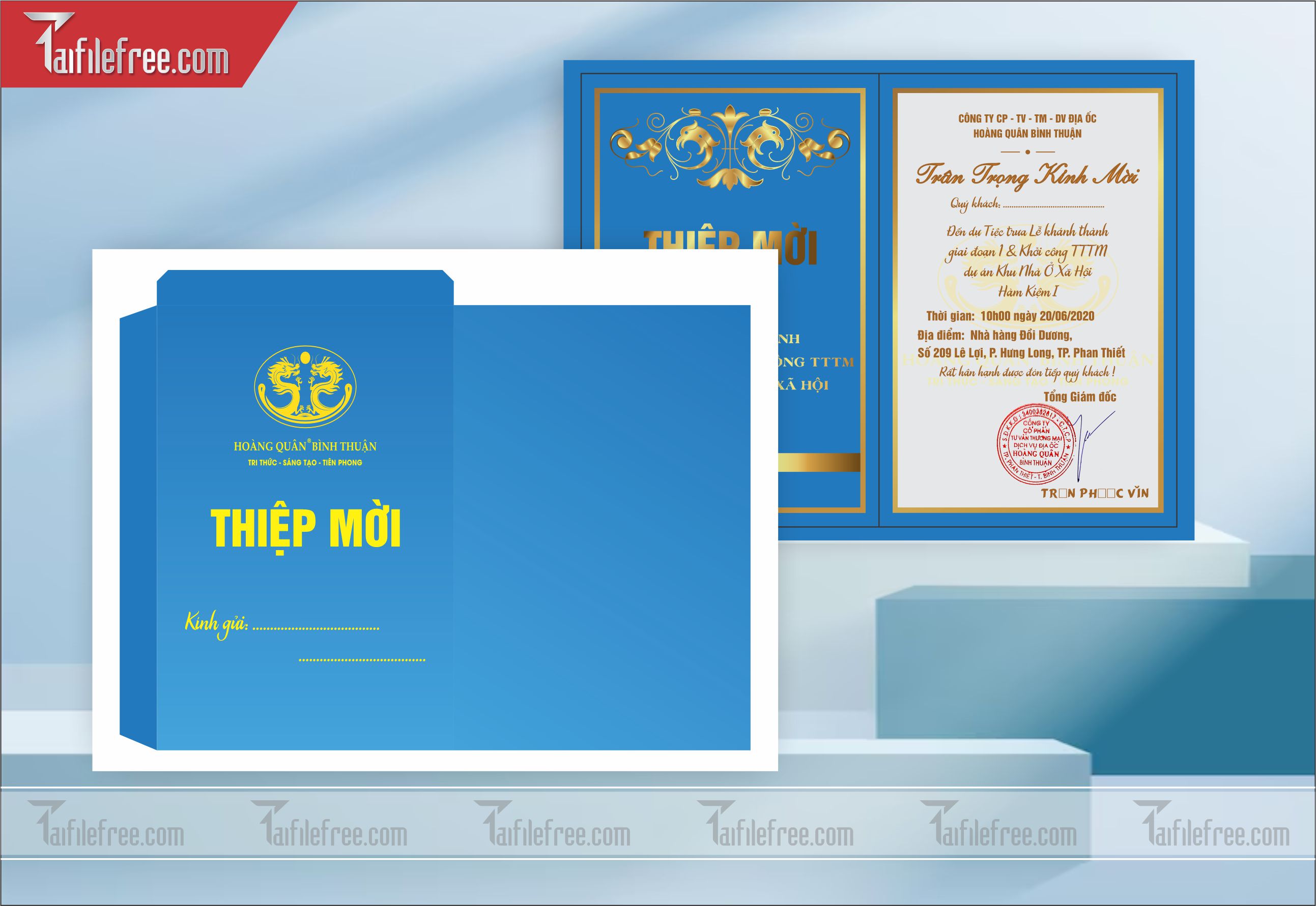 File Thiết Kế Thư Mời Lễ Khánh Thành_TM18