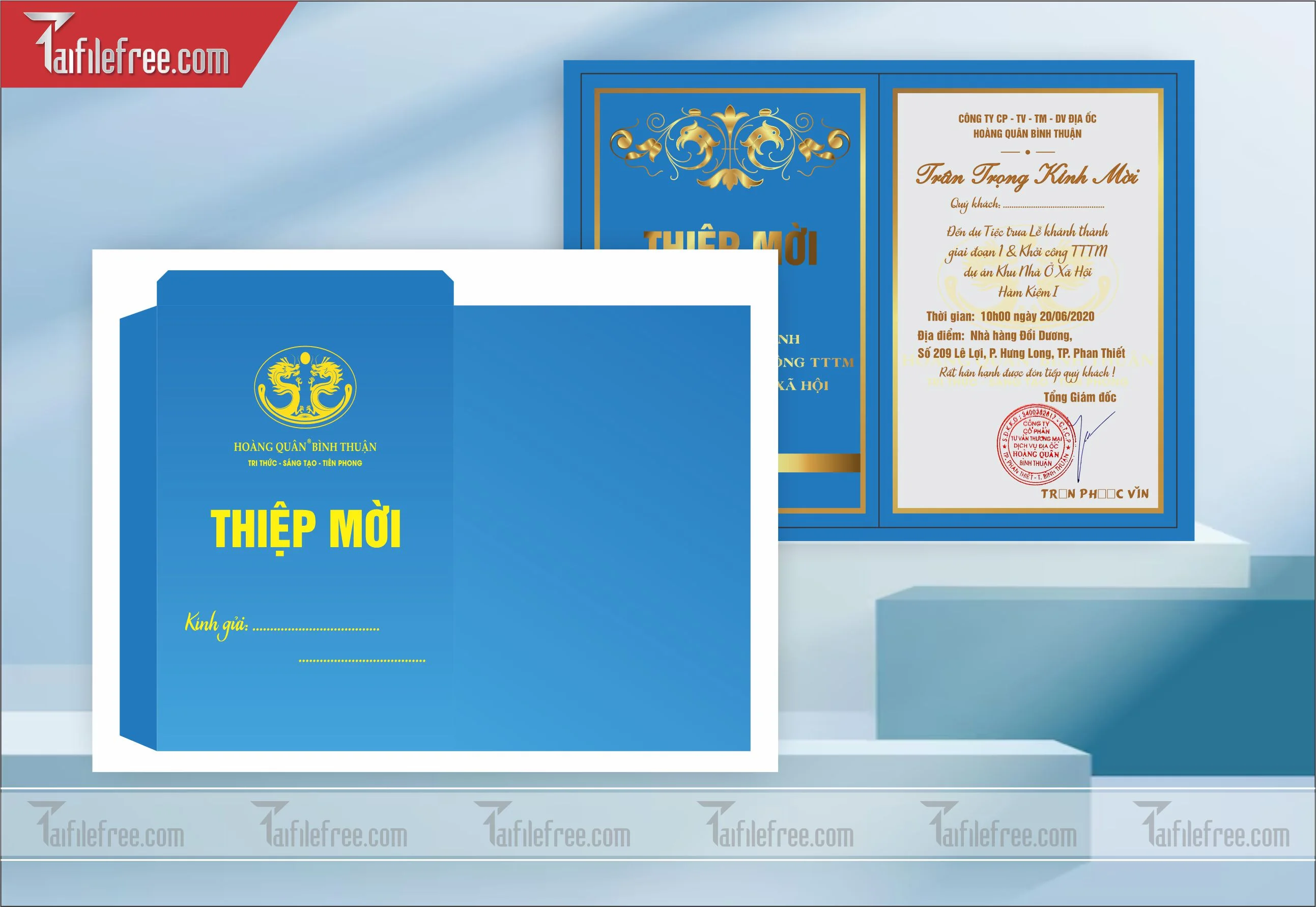 File Thiết Kế Thư Mời Lễ Khánh Thành_TM18