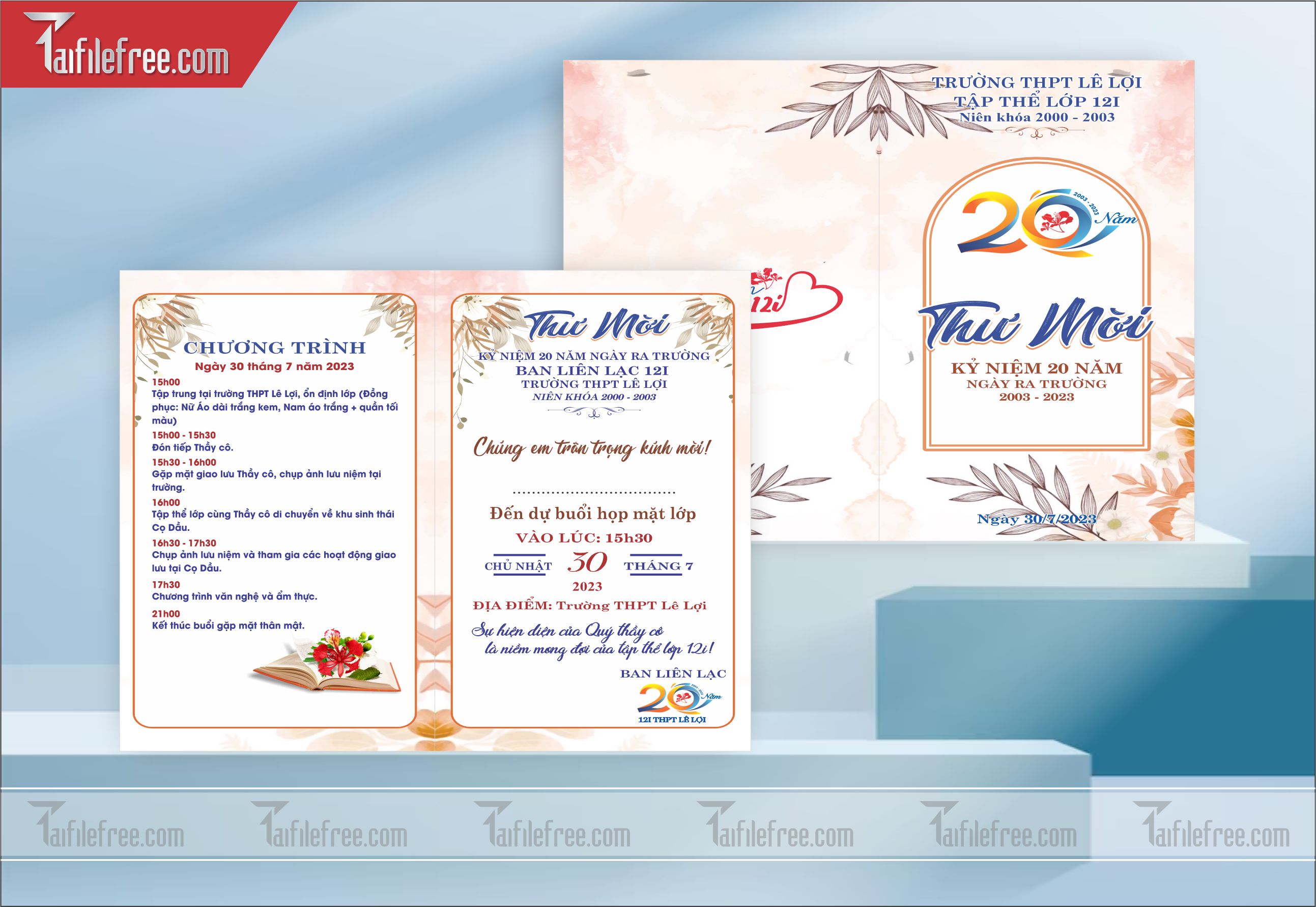 File Thiết Kế Thư Mời Họp Lớp_TM29