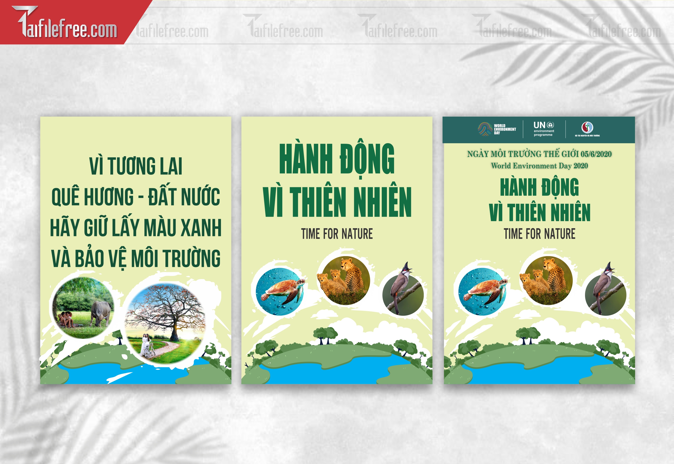 Banner Bảo Vệ Môi Trường Xanh Sạch Đẹp TMT16