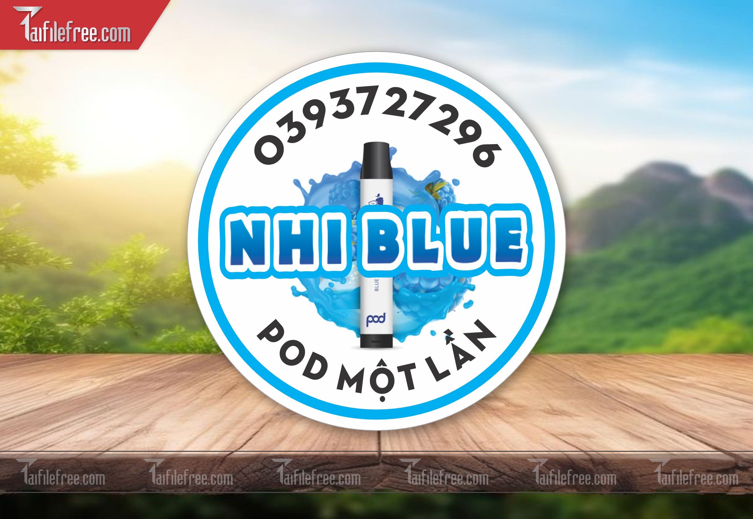 Mẫu Thiết Kế Tem Nhãn, Tem Pod TN67