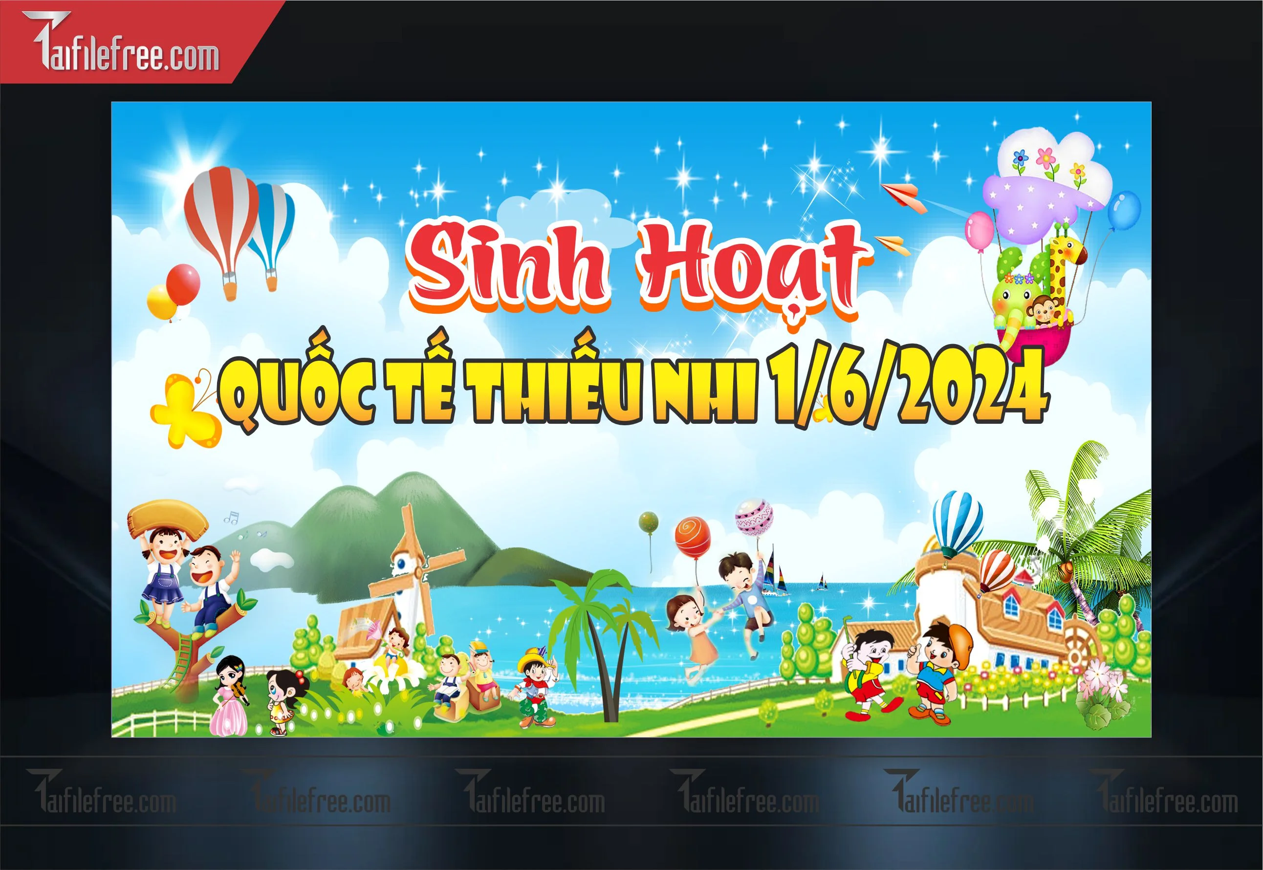 Phông Nền Vui Tết Thiếu Nhi 01/6_TNV03