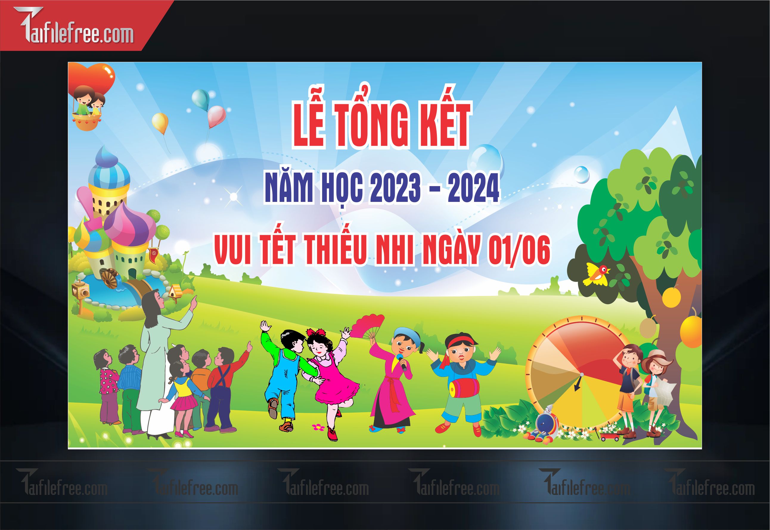 Phông Nền Vui Tết Thiếu Nhi 01/6_TNV04