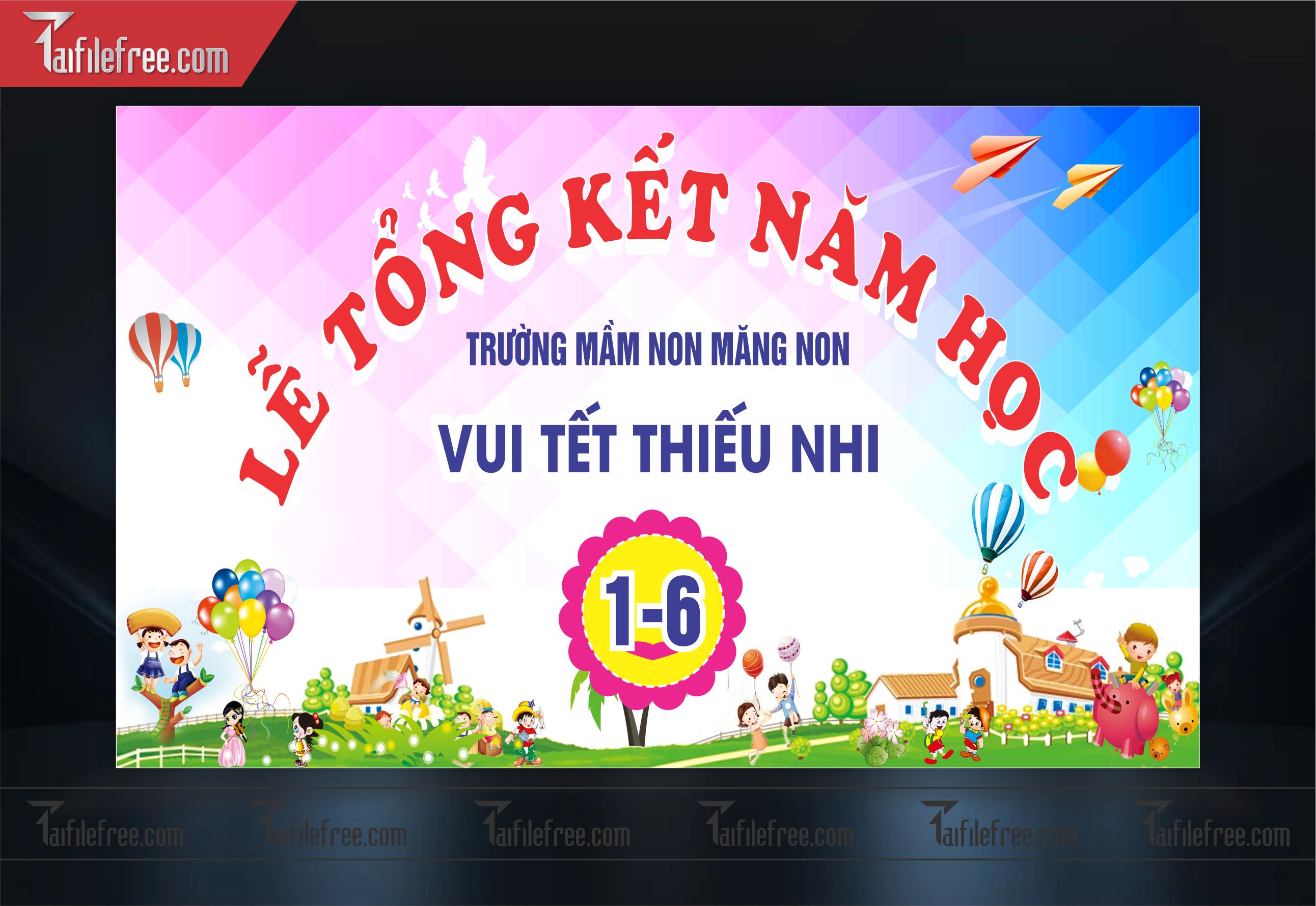 Phông Nền Vui Tết Thiếu Nhi 01/6_TNV05