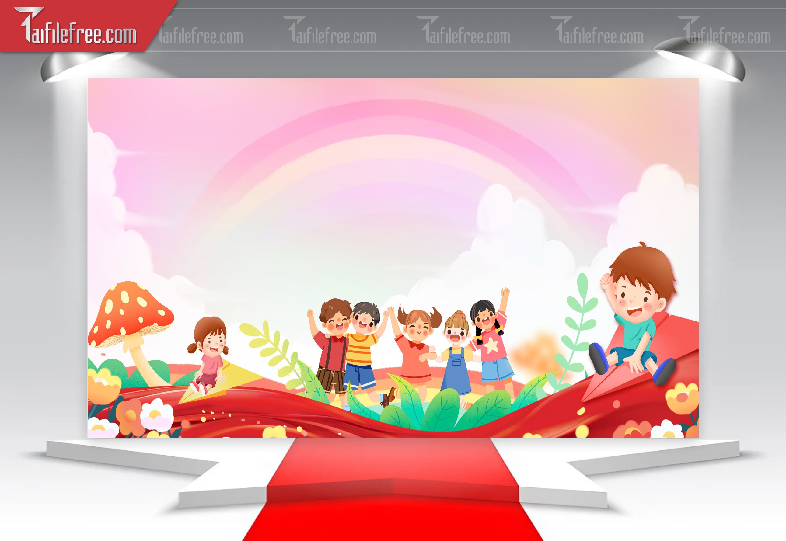 Backdrop Phông Mừng Ngày Quốc Tế Thiếu Nhi_TNV51